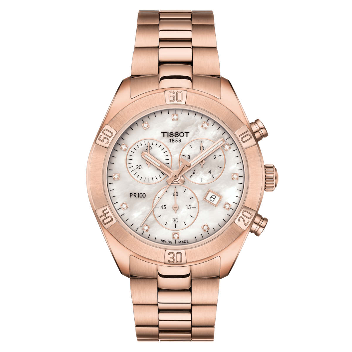 Tissot T-Classic White Mother-Of-Pearl Dial Women 38mm - view 2