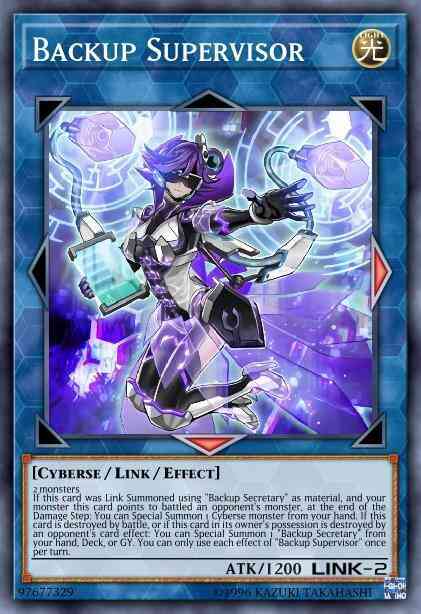 Yu-Gi-Oh! Backup Supervisor - DUPO-EN015 - Ultra Rare - Unlimited