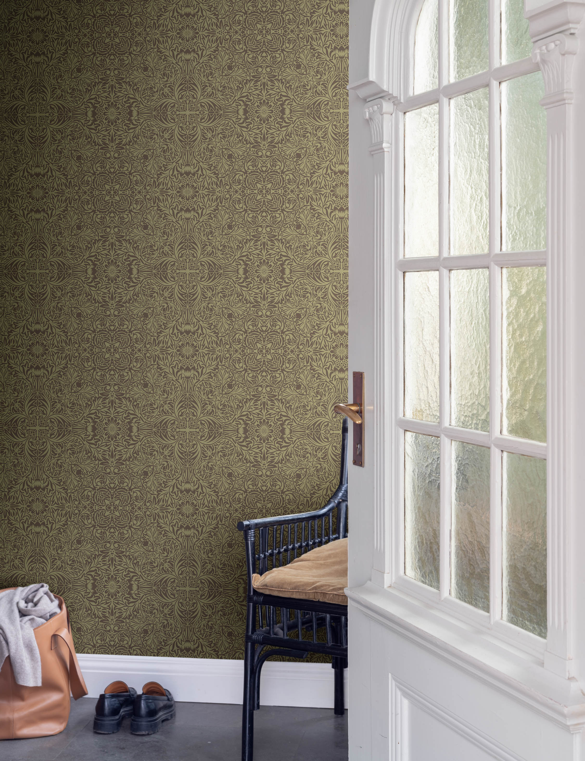 Lulu and Georgia Ceiling Wallpaper by Morris & Co. - view 11