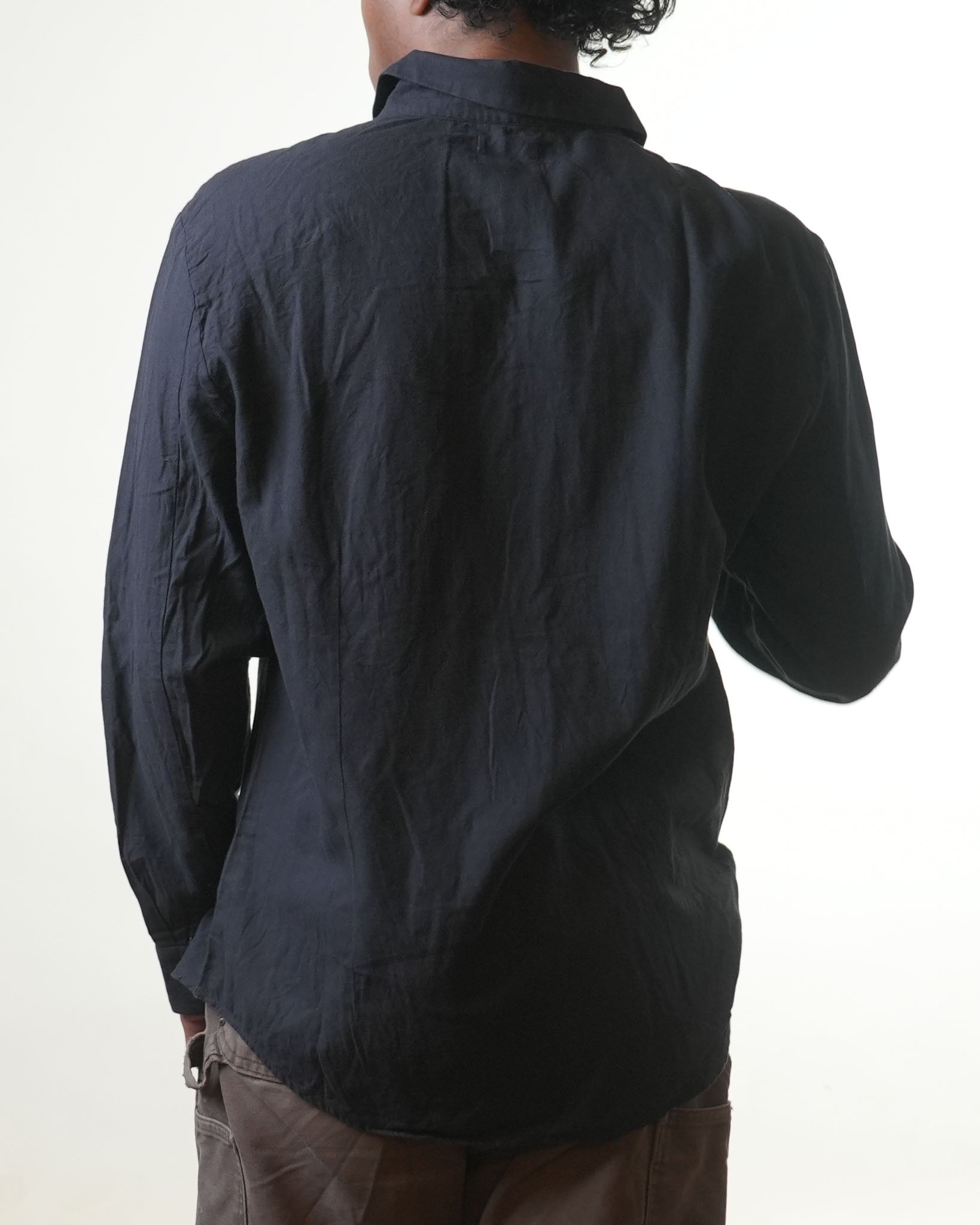 Calvin Klein Black & Grey Colourblocked Shirt - view 3