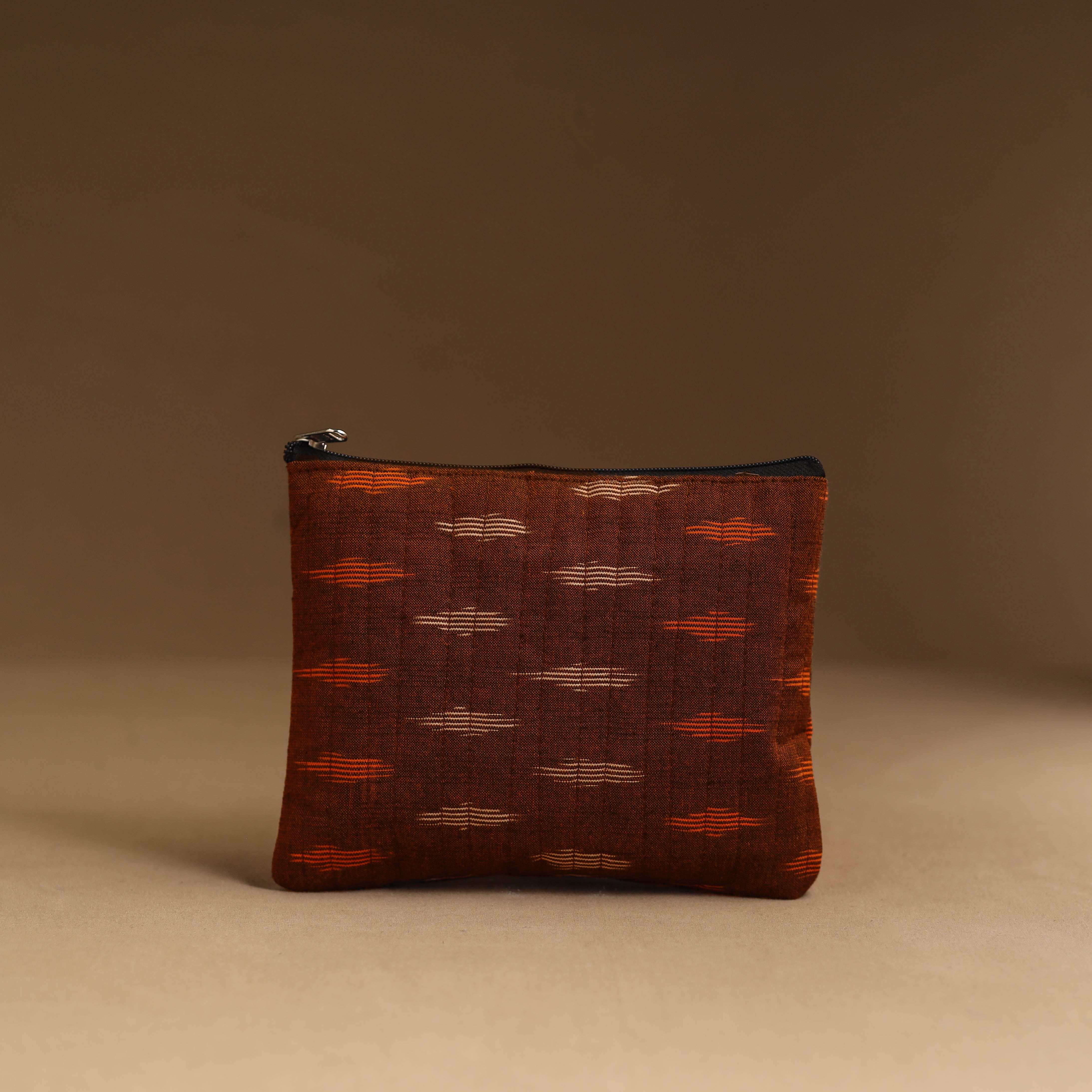NOORI BAZAR Brown - Handmade Cotton Utility Pouch Set 03 - view 2