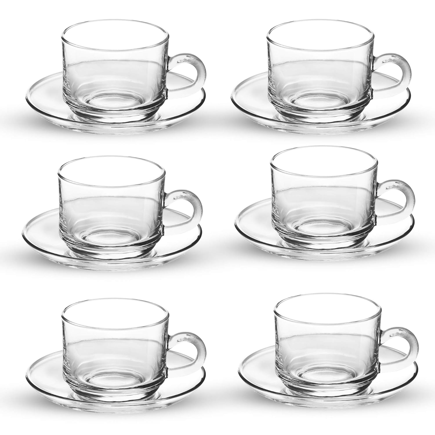 Bistro Cup N Saucer (Treo by Milton) – Transparent