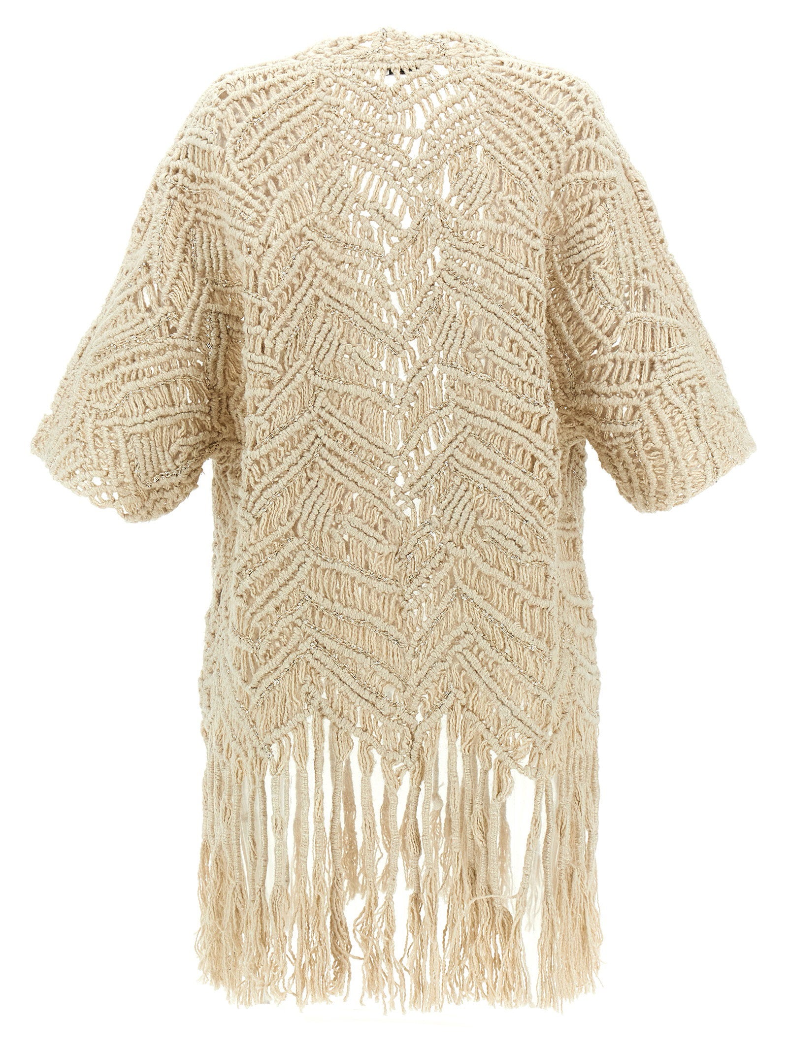 Brunello Cucinelli Opera Dazzling Macramé Cardigan - view 2