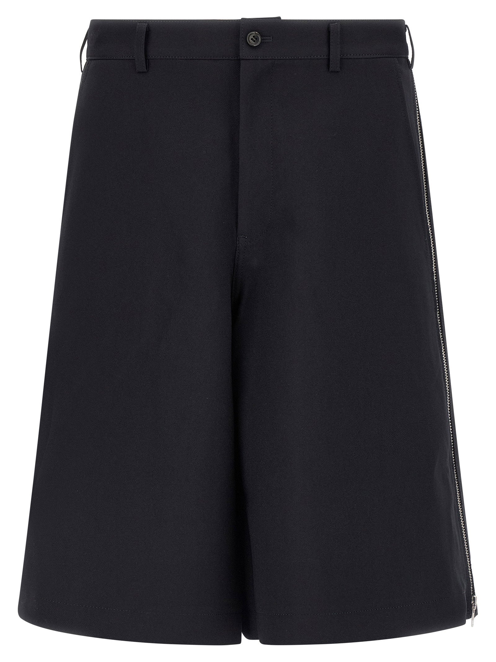 Comme Des Garcons Shirt Zip Bermuda Shorts – 100% polyester