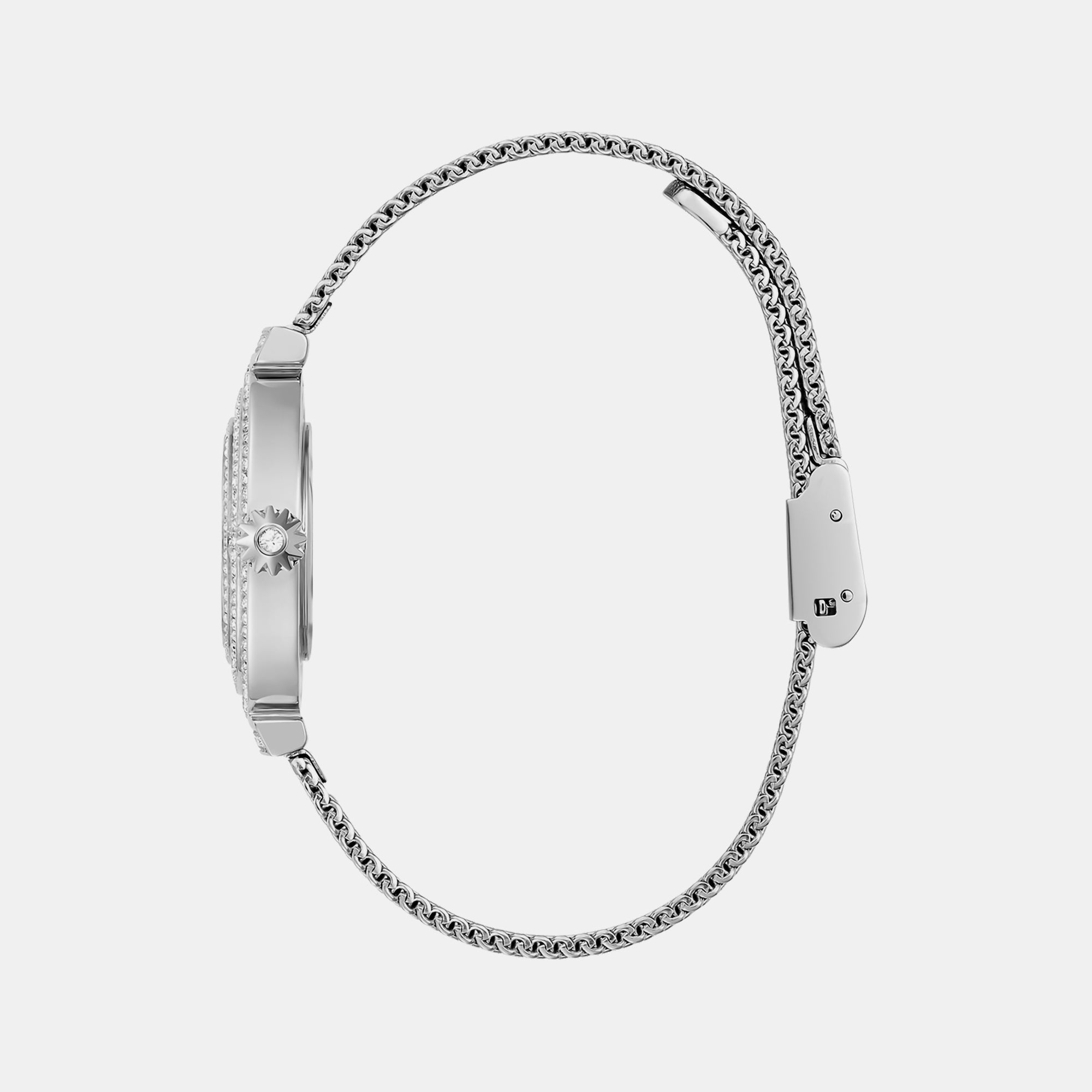 Guess Dream Women Quartz Silver Dial Analog Mesh Watch GW0550L1 - view 2