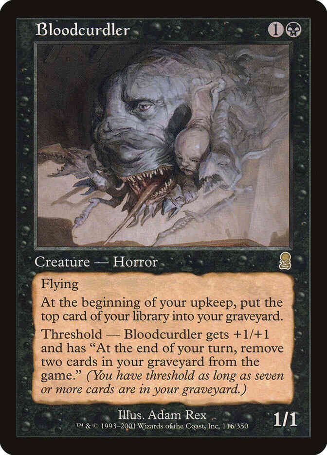 Bloodcurdler 116 odyssey – Magic Bloodcurdler [116] [Odyssey] [Non-Foil]