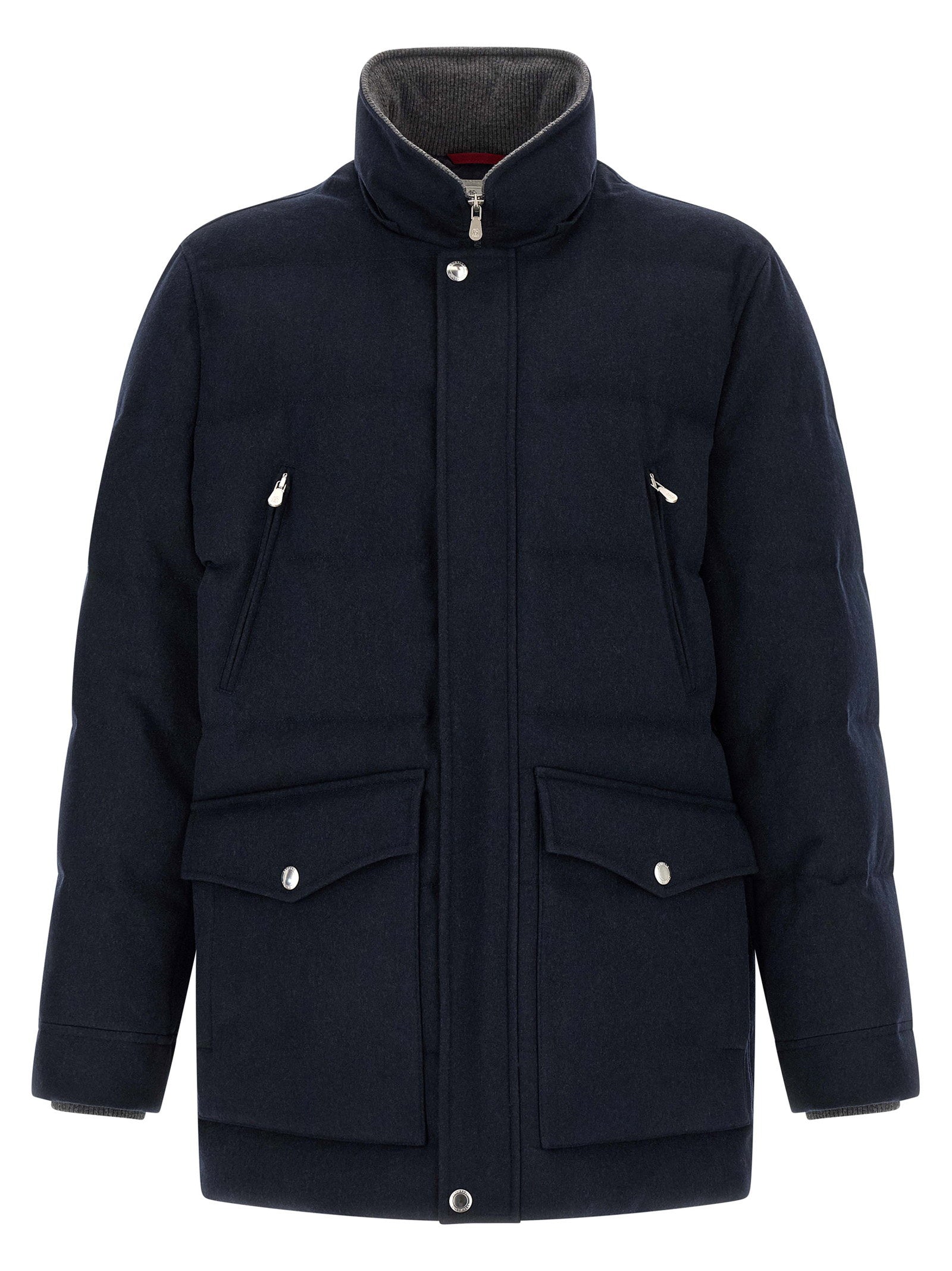 Brunello Cucinelli Wool Flannel Parka – 100% wool - view 2