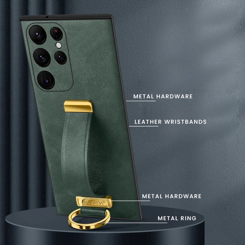 Million Cases Wristband Leather Shockproof Business Case - Samsung - view 9