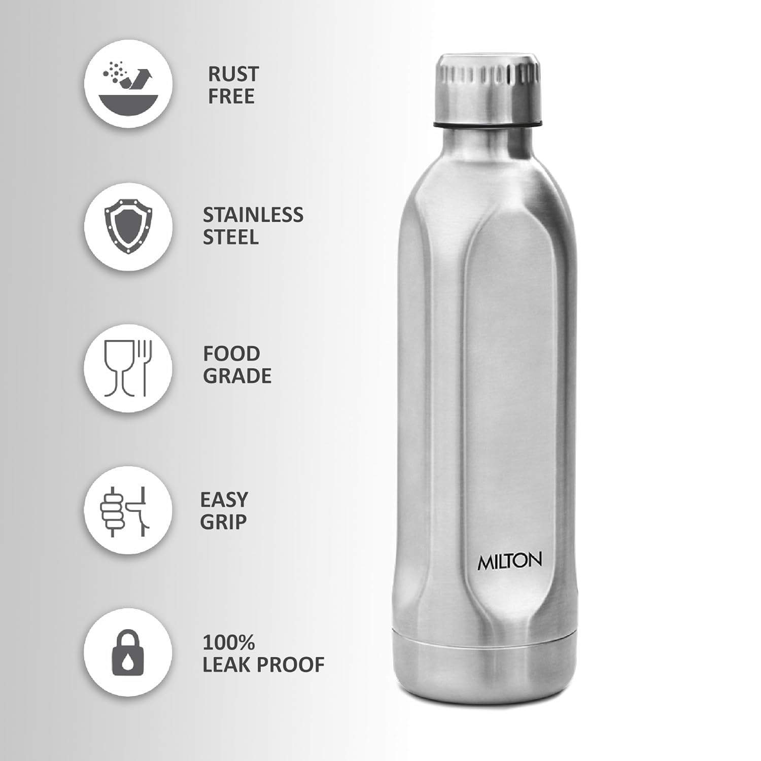 Milton Eden 800 Stainless Steel Water Bottle | 1 Pc - view 2
