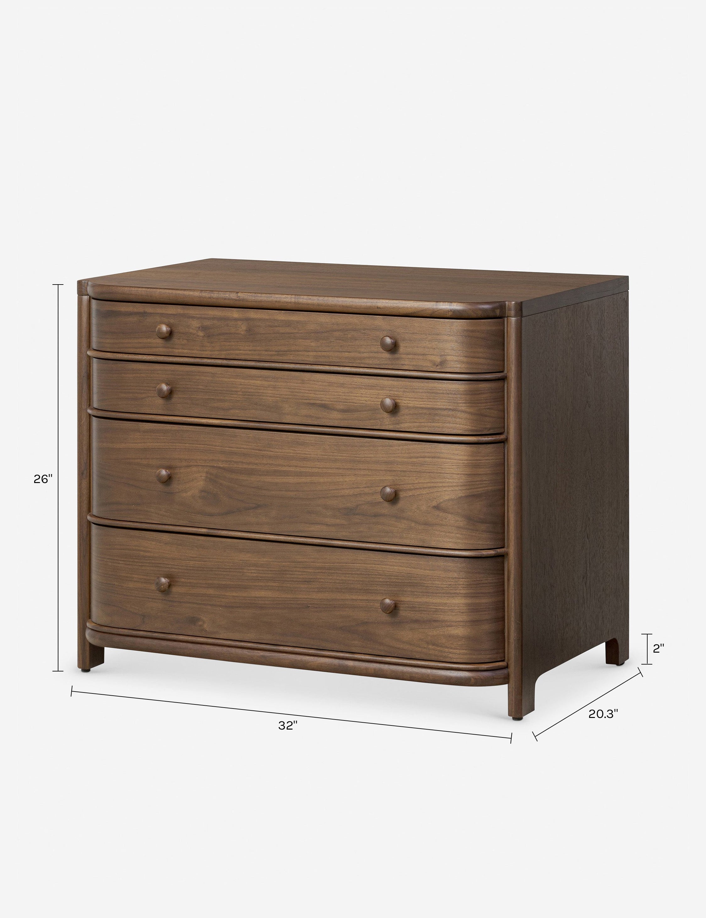 Lulu and Georgia Agatha Nightstand by Amber Lewis x Four Hands - view 9