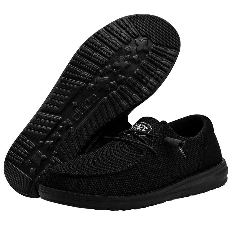 HEYDUDE shoes Wendy Funk Mono - Black – Women's - view 3