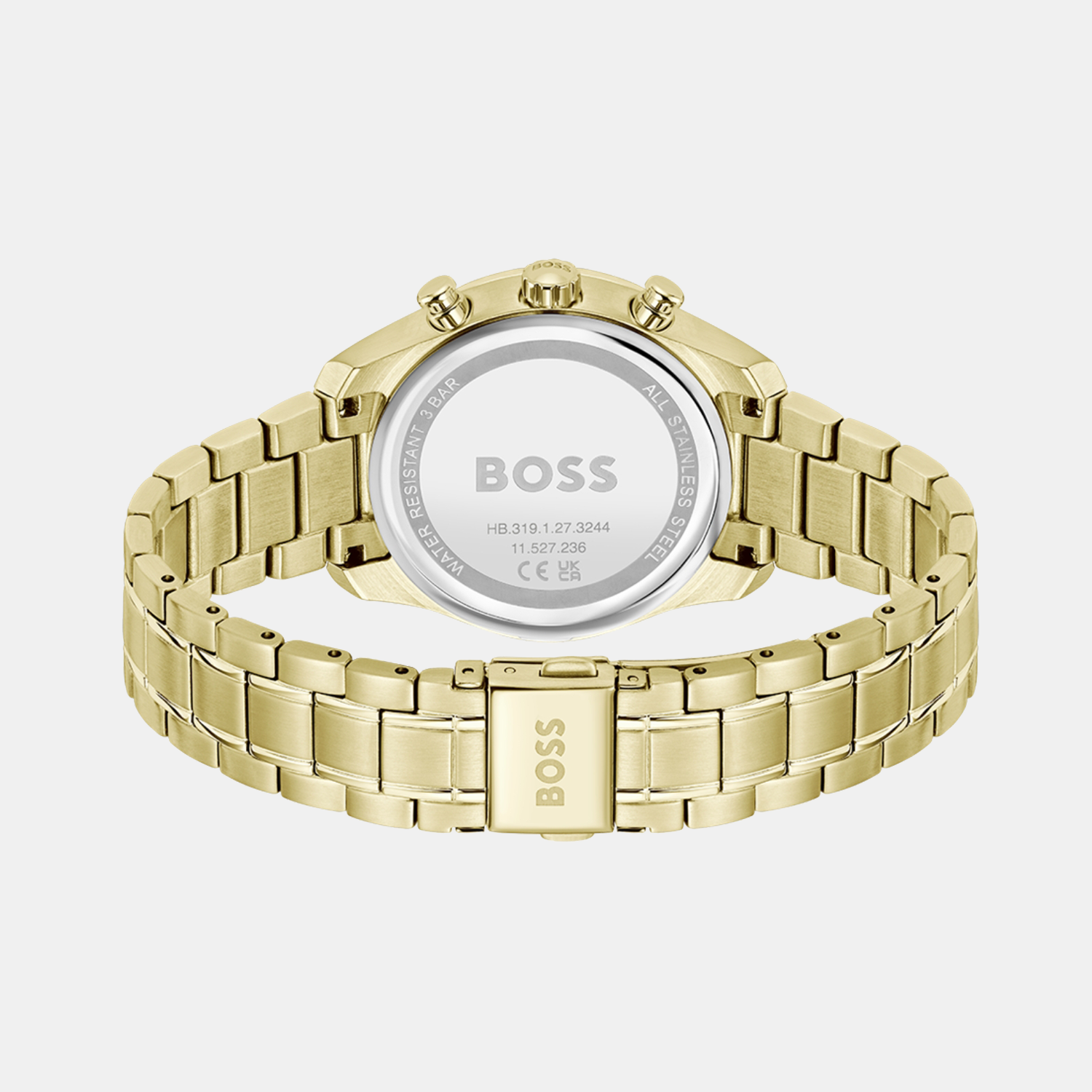Boss Grand Tour Women Quartz Brown Dial Chronograph Stainless Steel Watch 1502770 - view 3