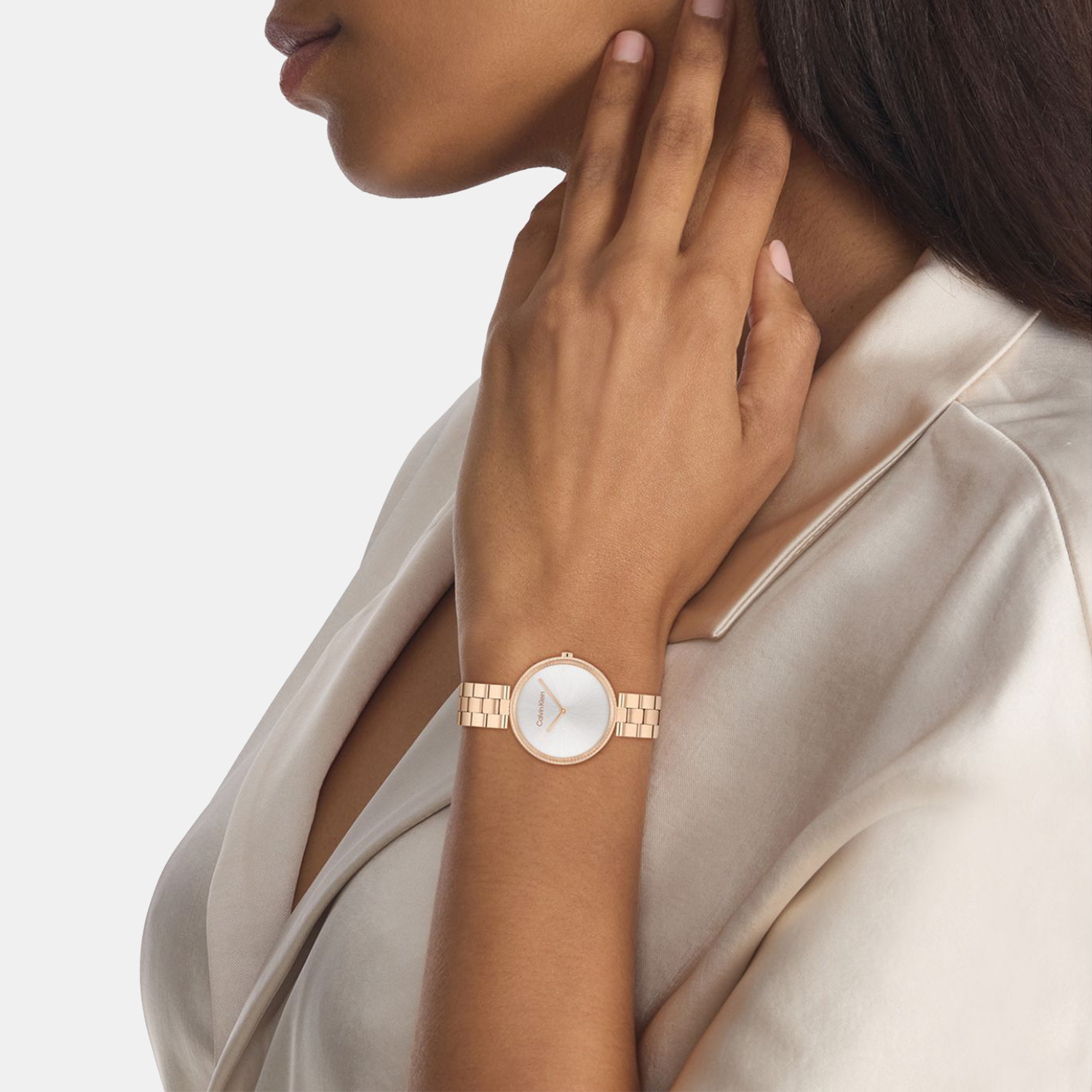 Calvin Klein Gleam Women Quartz Grey Dial Analog Stainless Steel Watch 25100013 - view 4
