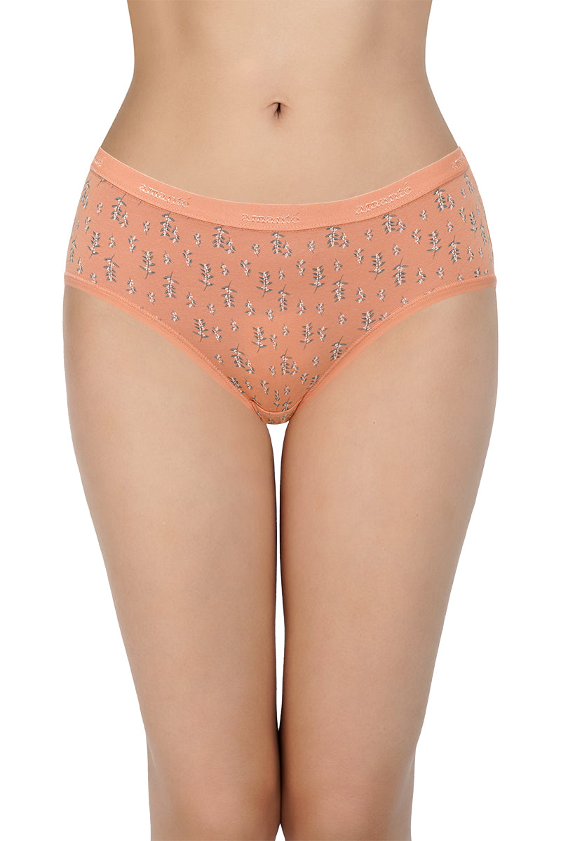 Amante Printed Mid Rise Hipster Panty (Pack of 3) - view 3