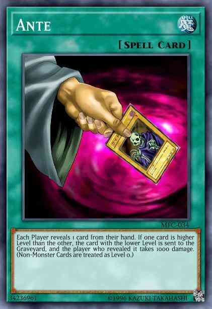 Yu-Gi-Oh! Ante - MFC-034 - Rare - 1st Edition