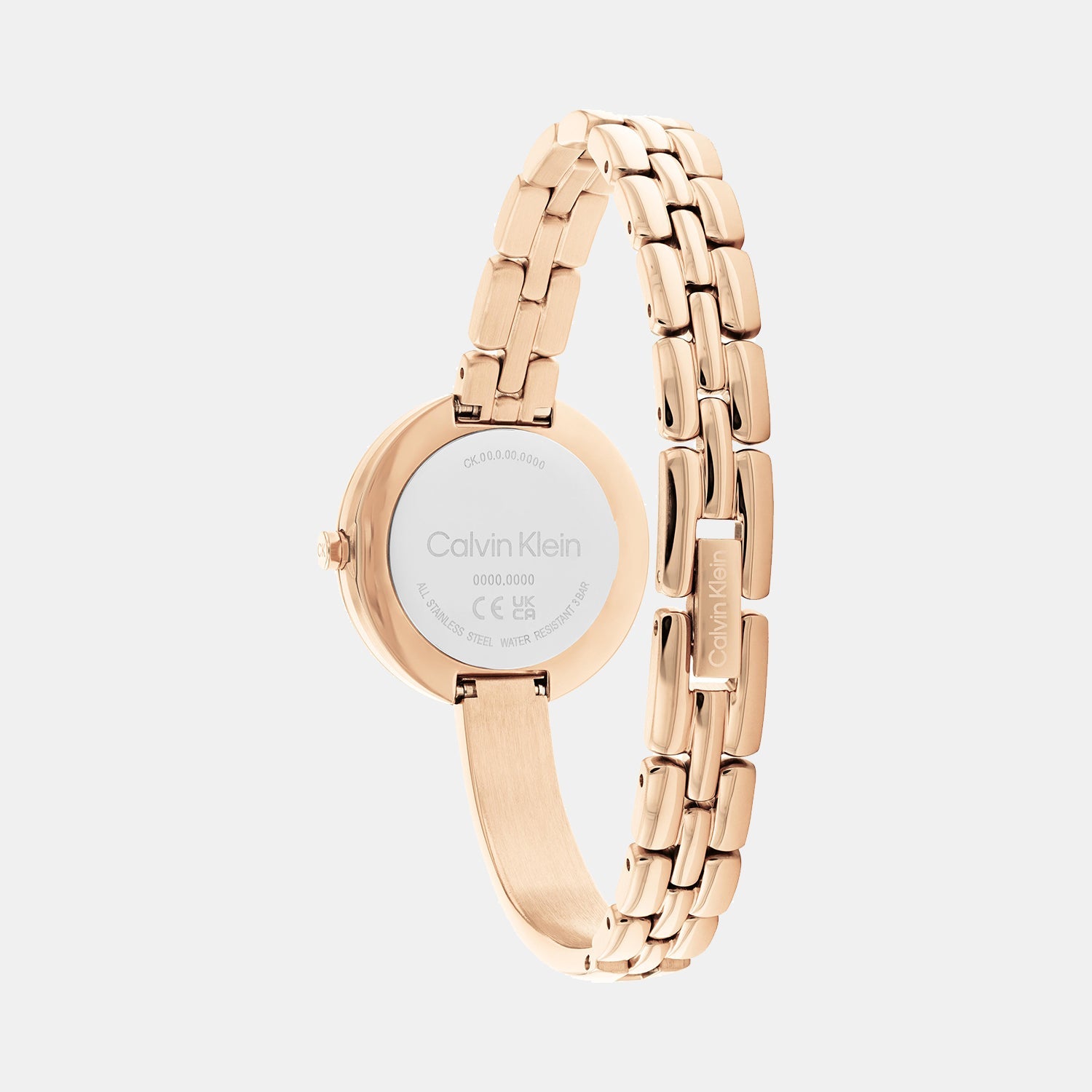 Calvin Klein Bangled Women Quartz Black Dial Analog Stainless Steel Watch 25200280 - view 3