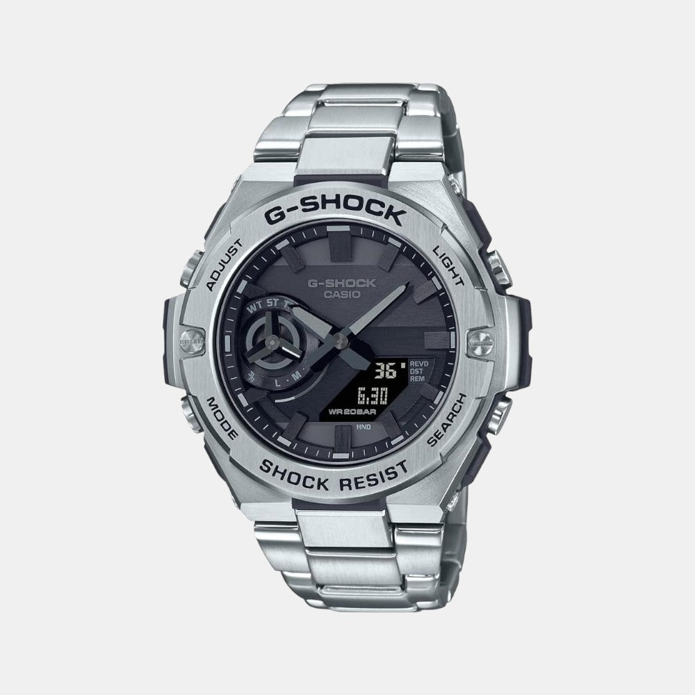 Casio G-Shock Men Quartz Black Dial Analog-Digital Resin Watch G1236
