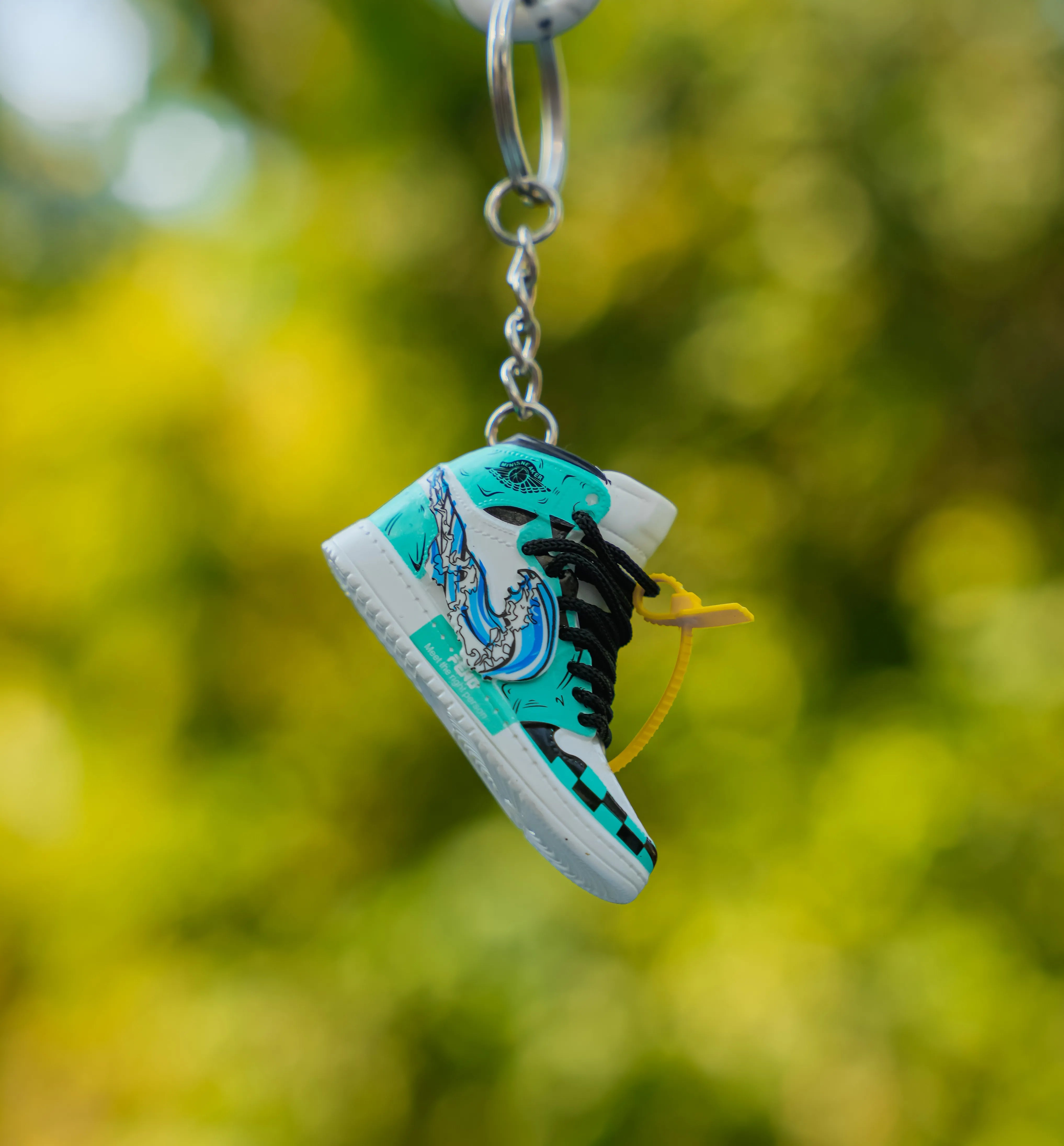 Kicks Machine 3D Sneaker Keychain Tanjiro Demon Slayer Inspired