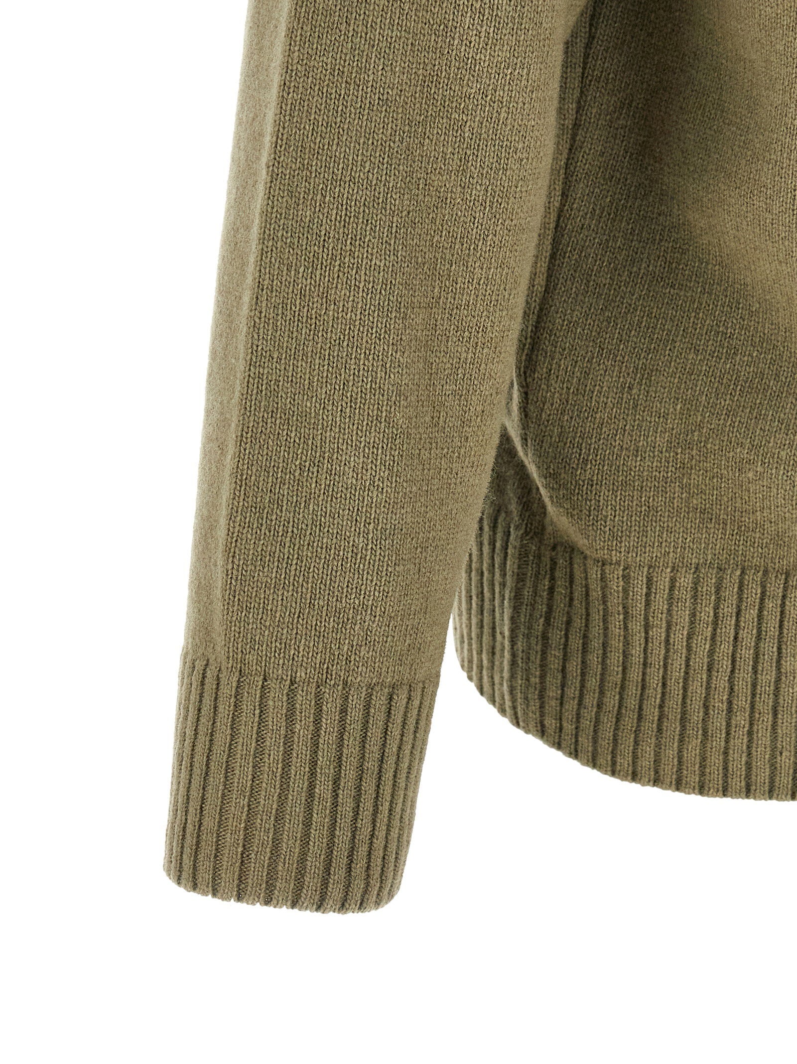 C.p. Company Lambswool Grs Cardigan With Lens Detail - view 4