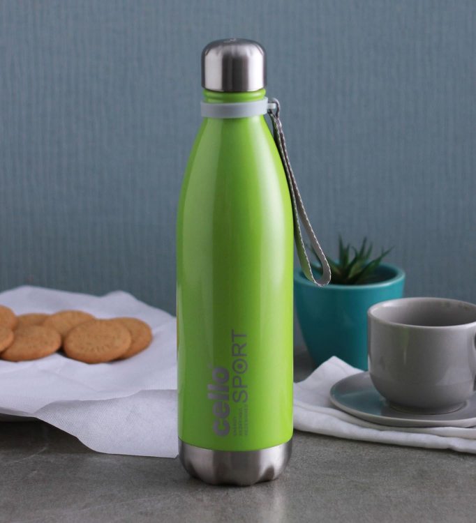Cello Scout Flask, Vacusteel Water Bottle, 500ml