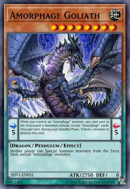 Yu-Gi-Oh! Amorphage Goliath - FIGA-EN057 - Super Rare - 1st Edition