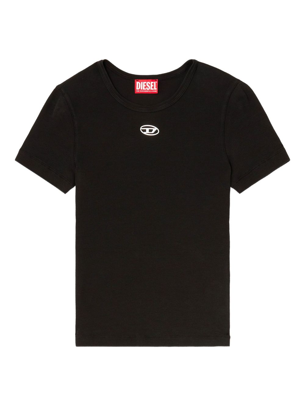 Diesel Logo cotton t-shirt – Elastane 6% Cotton 94%