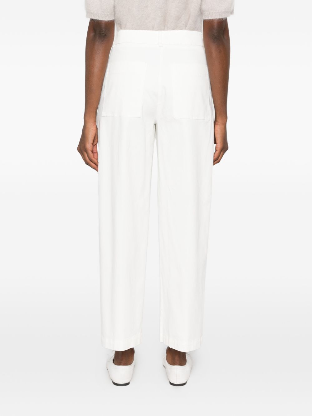 VIA MASINI 80 Trousers WHITE - view 3