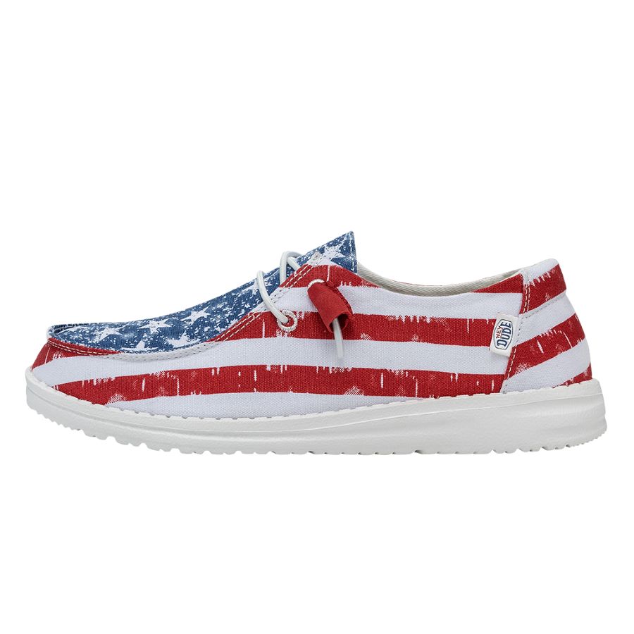 HEYDUDE shoes Wendy Patriotic - Star Spangled