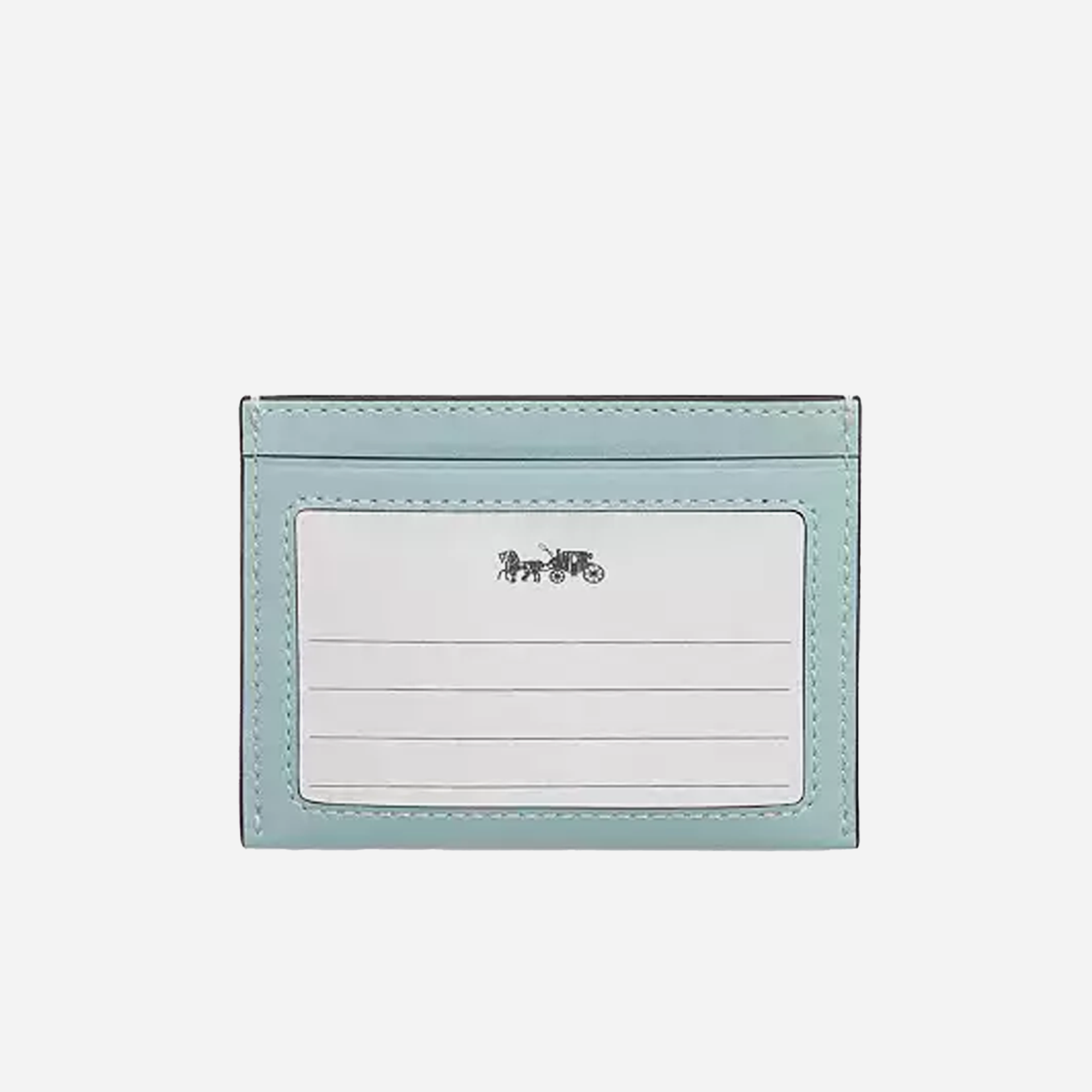 COACH Slim Id Card Case Light Blue - view 2
