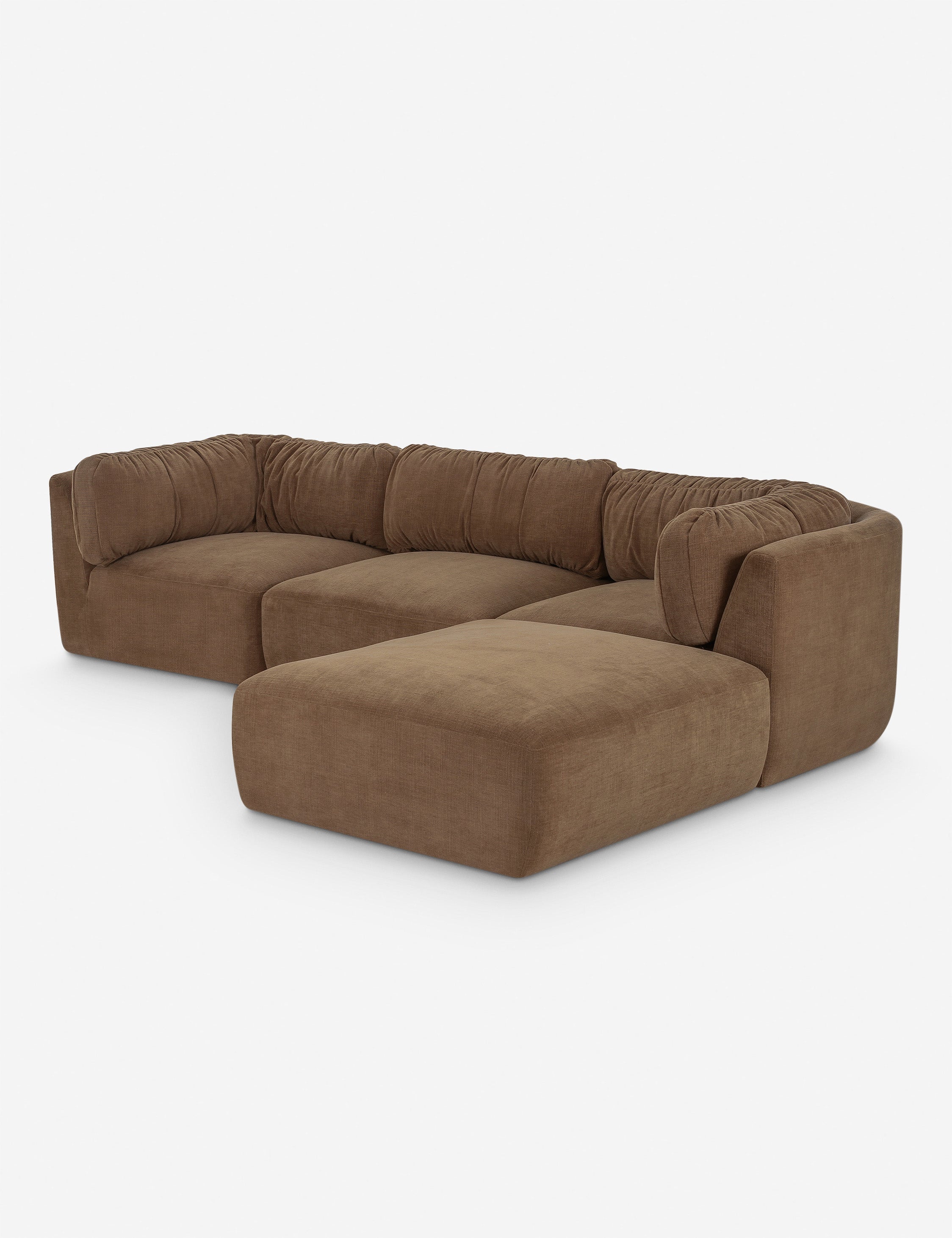 Lulu and Georgia Marona Modular 4-Piece Chaise Sectional Sofa - view 5