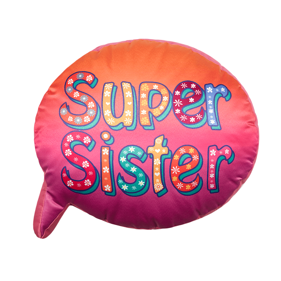 Swayam India Super Sister Shaped Digital Cushion Cover