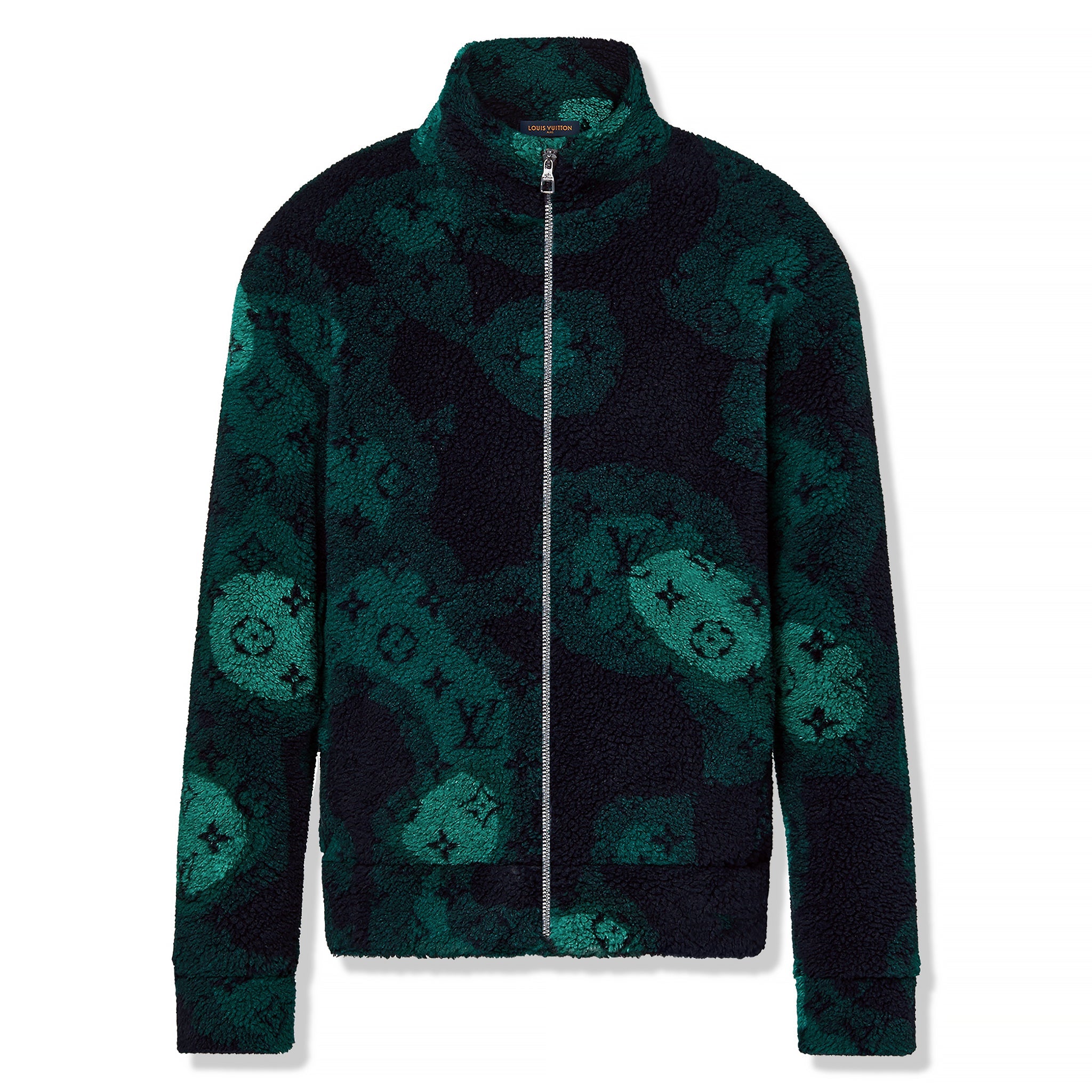 Louis Vuitton Monogram Camo Blouson Fleece – Green