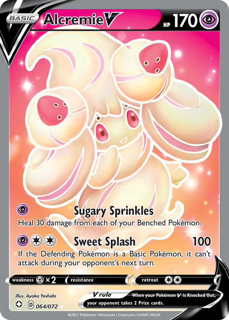Rare ultra swsh45-064 – Pokémon Alcremie V - 064/072 - Rare Ultra [swsh45-064] [Ultra] - Alcremie V - 064/072 - Rare Ultra
