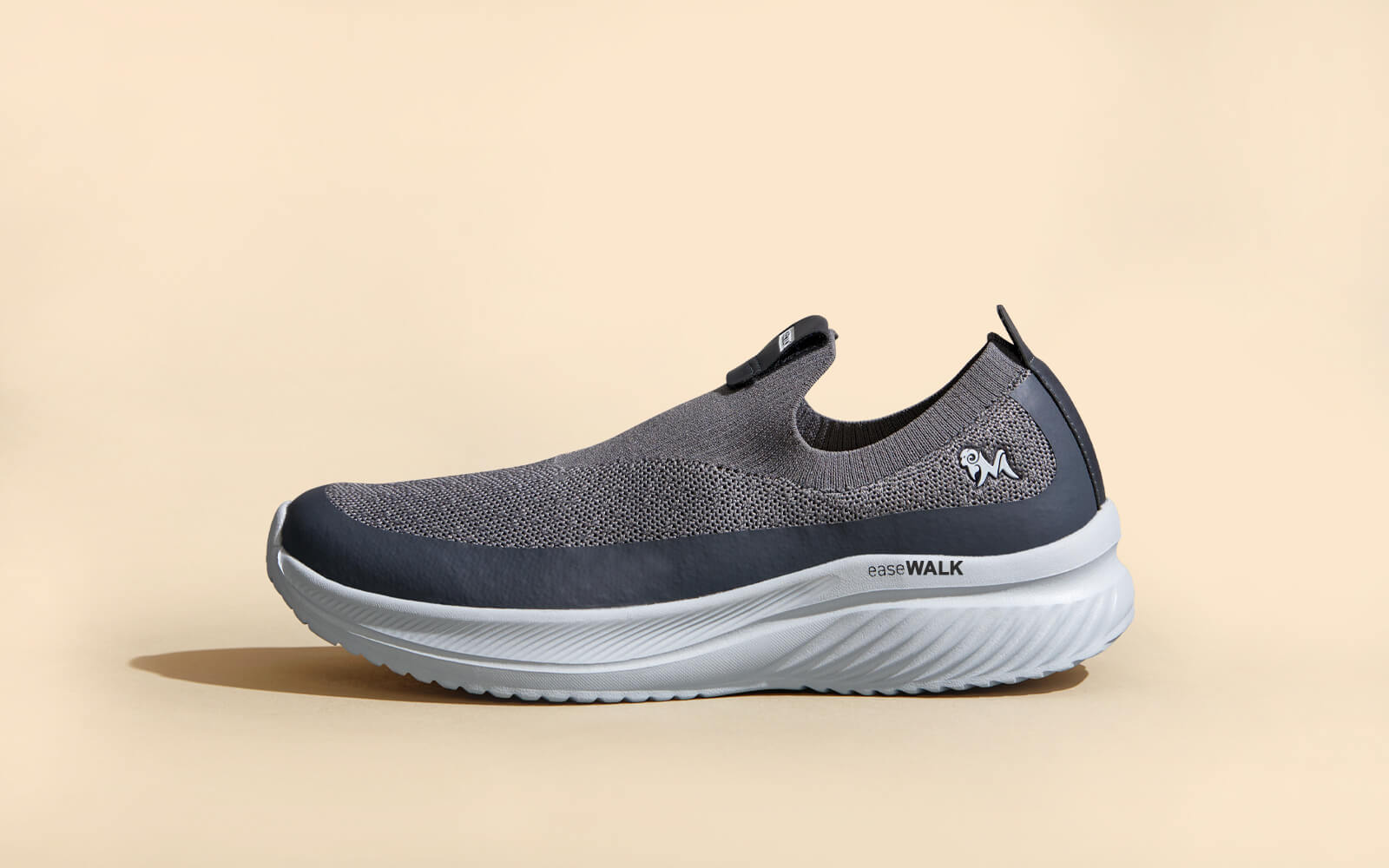 Neeman's Ease Walk Slip Ons : Grey