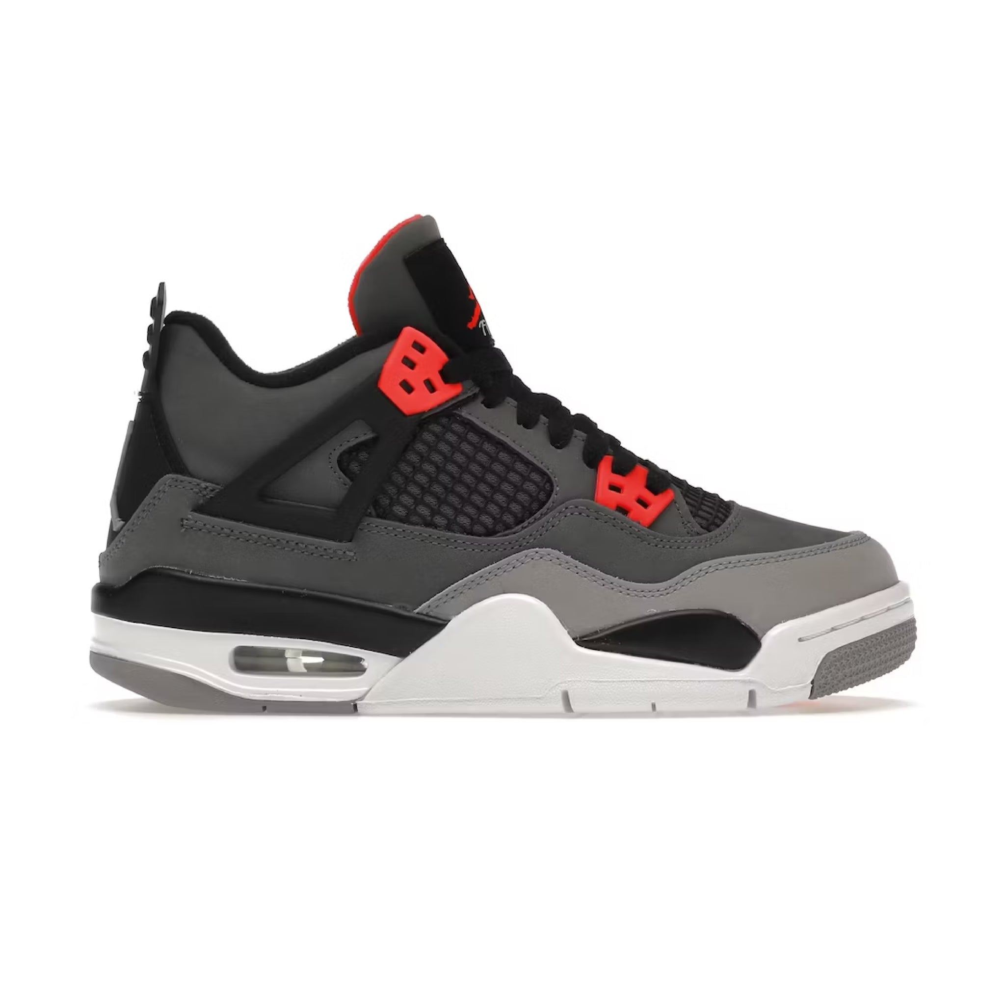 Air Jordan 4 Retro Infrared (GS) – Grey