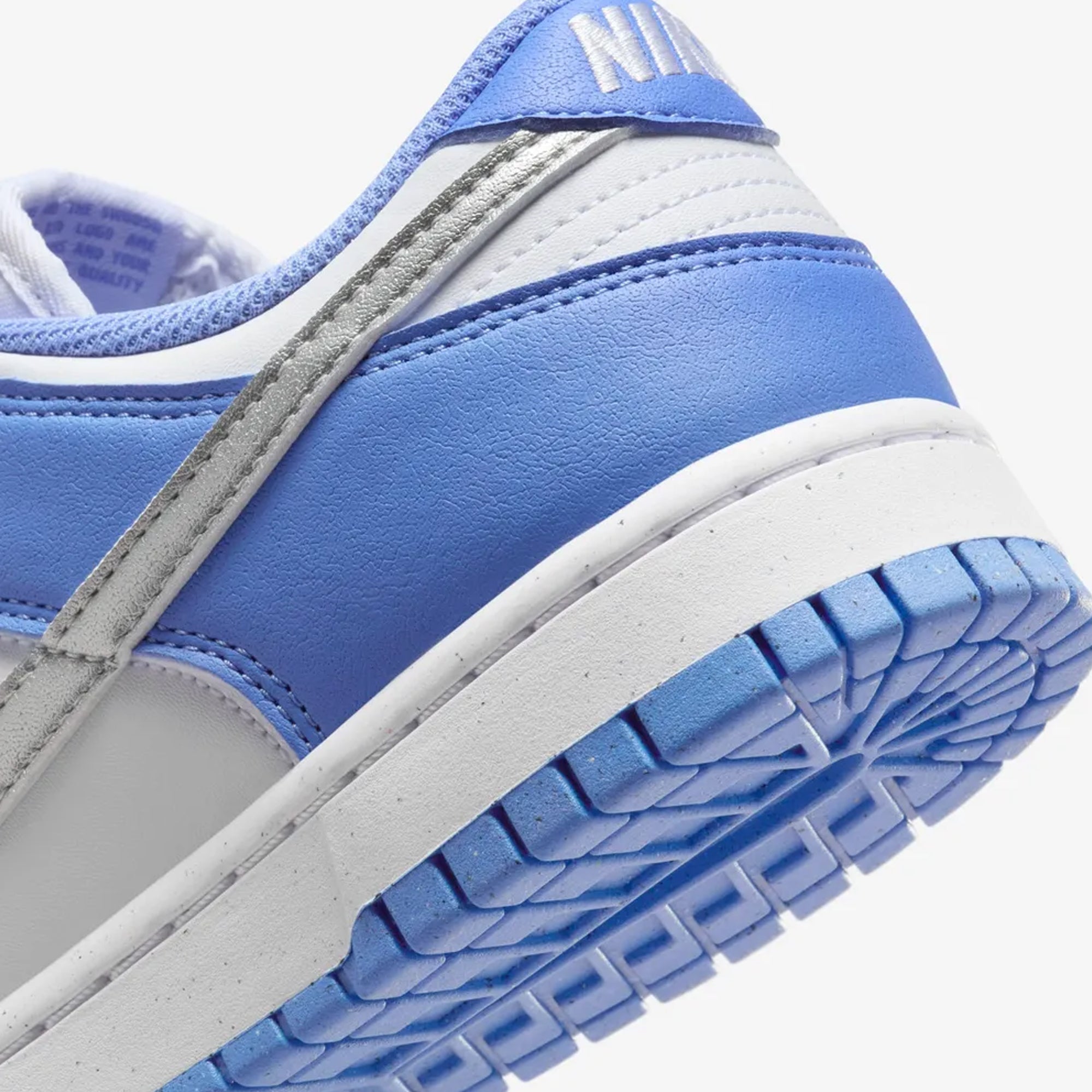 Nike | Dunk Low Next Nature { Royal Pulse/metallic Silver-white - view 6
