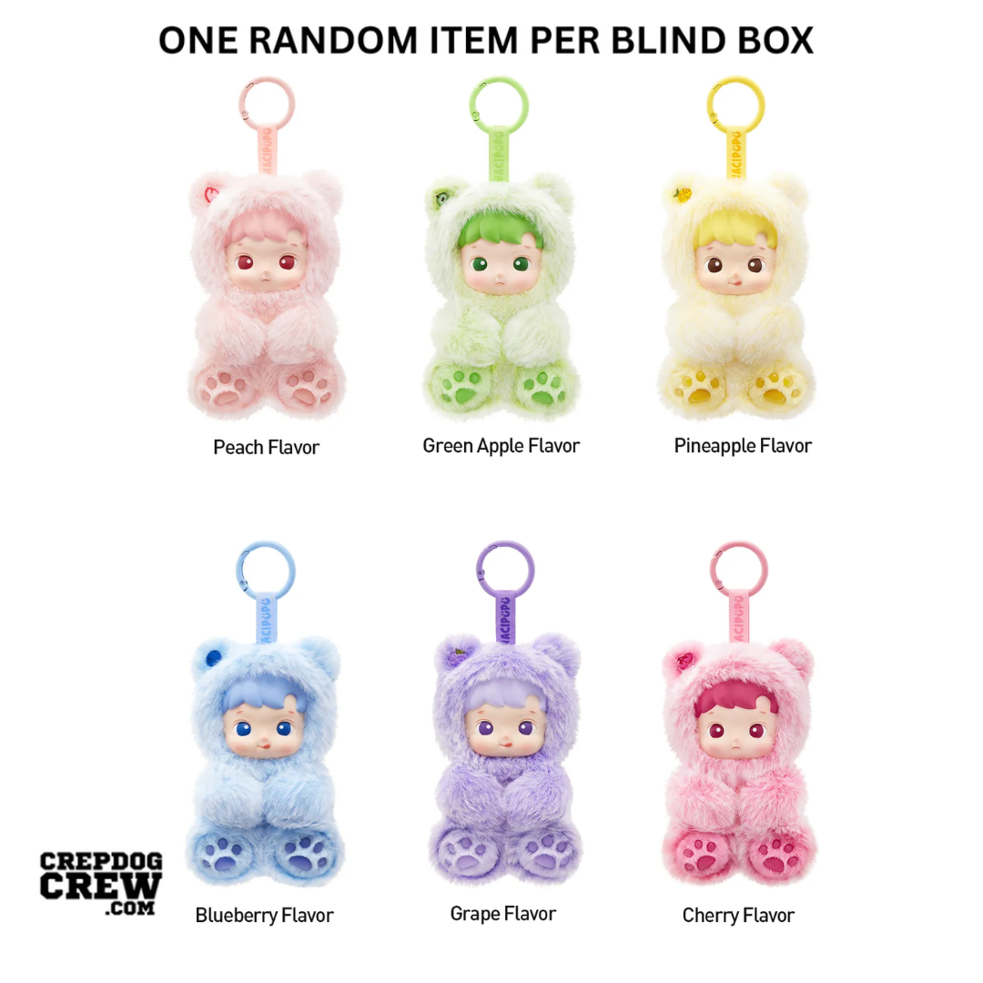 Pop Mart HACIPUPU Gummy Bear Series Vinyl Plush Pendant Single Blind Box(PACK OF 1) - view 2