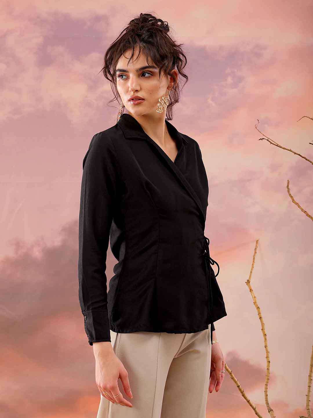 Freehand by The Indian Garage Co Women Solid Top - view 3