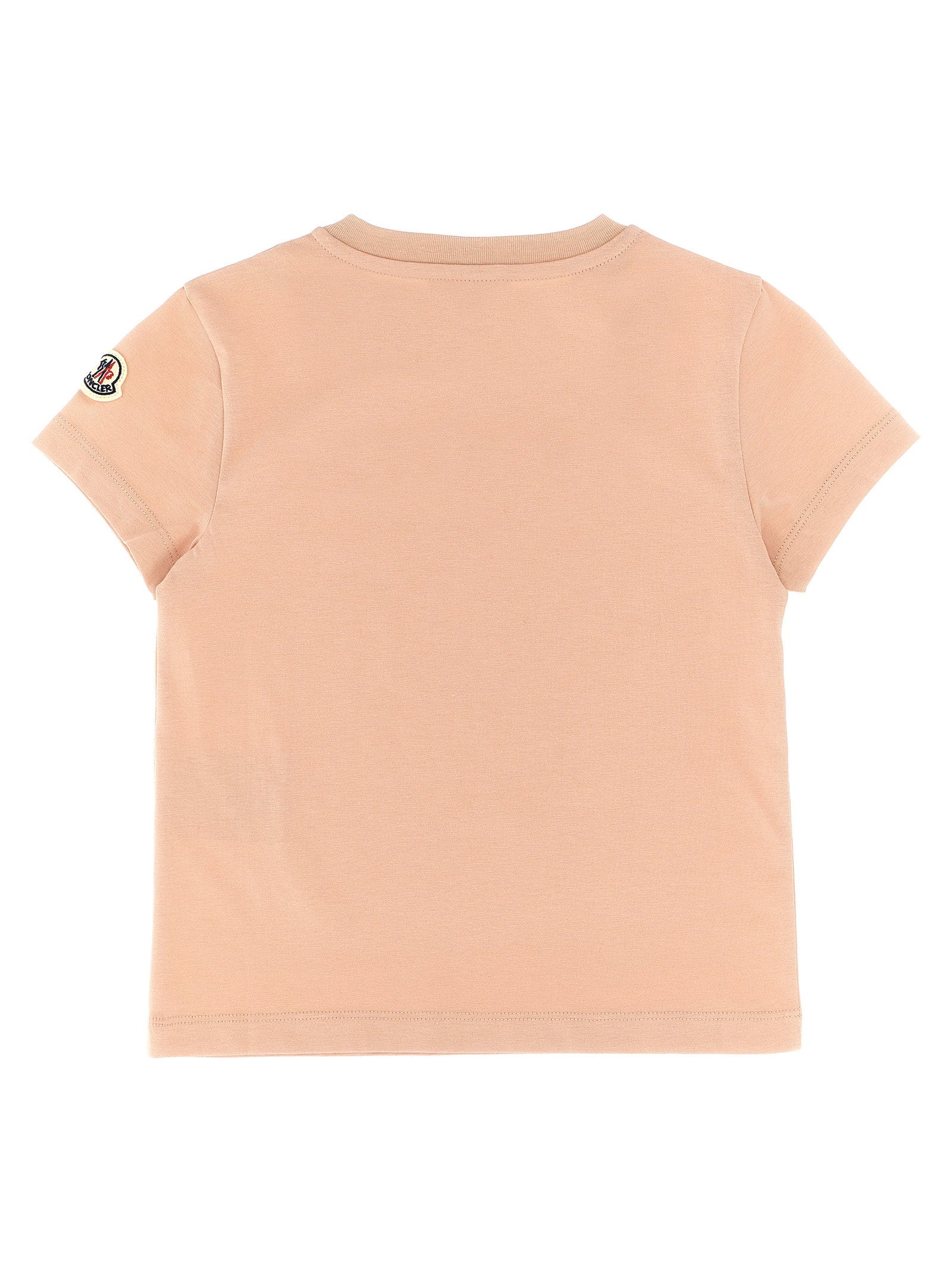 Moncler Enfant Logo Embroidery T-shirt – 100% cotton - view 2