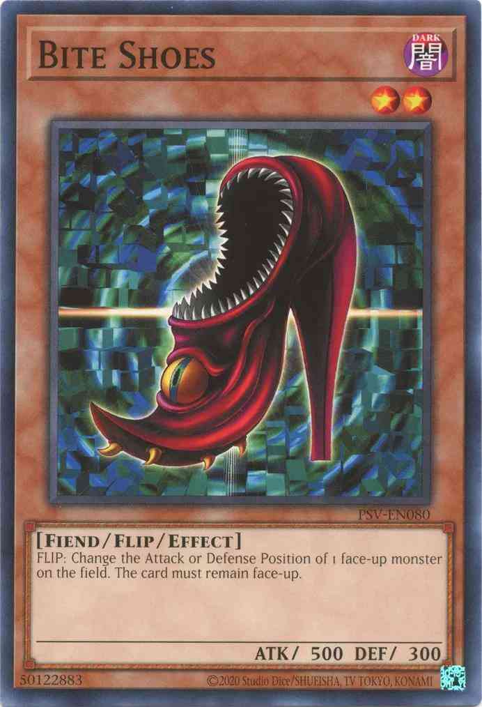 Yu-Gi-Oh! Bite Shoes - 25th Anniversary - PSV-EN080 - Common - Unlimited