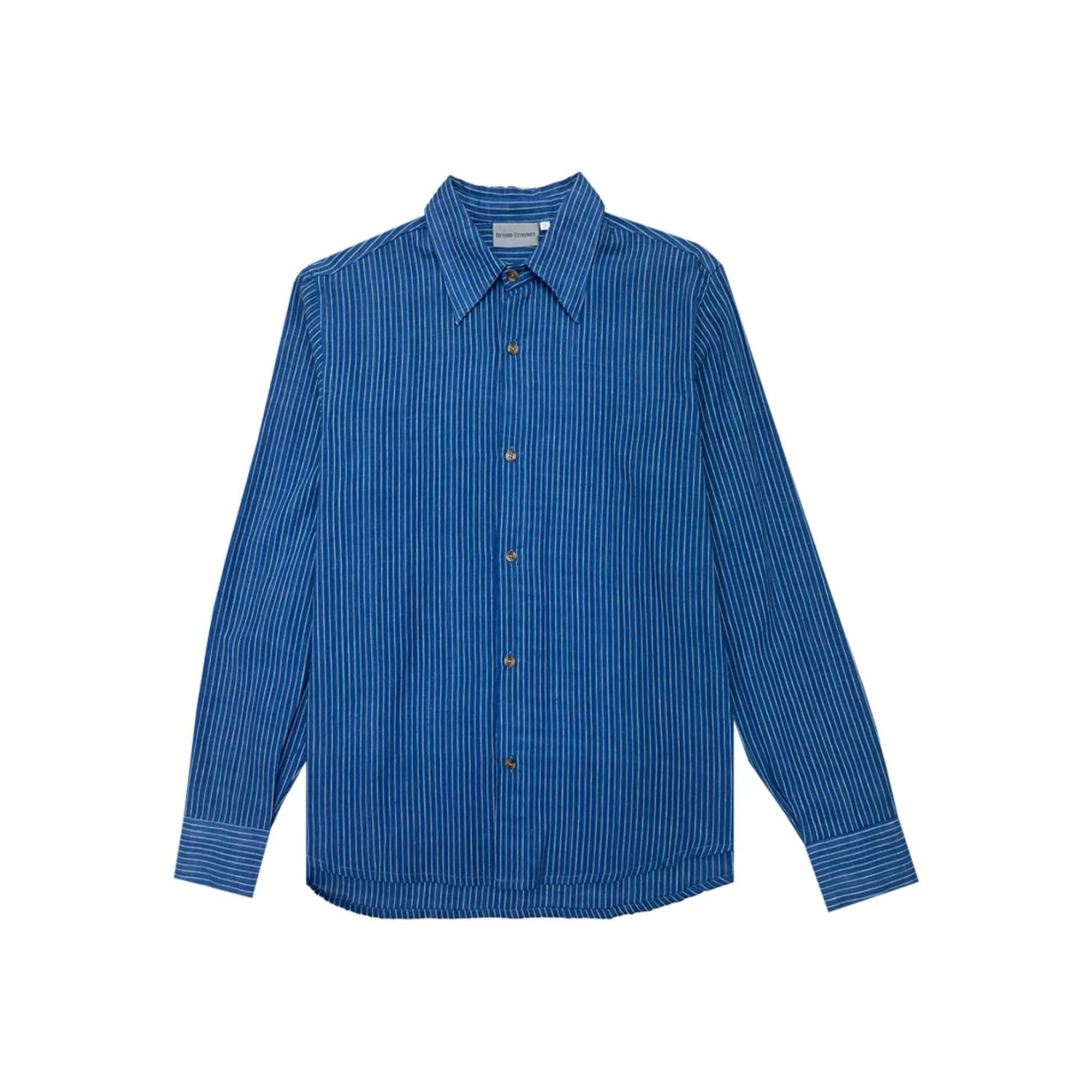 Beyond Extremes HandWoven Indigo Shirt [Unisex]