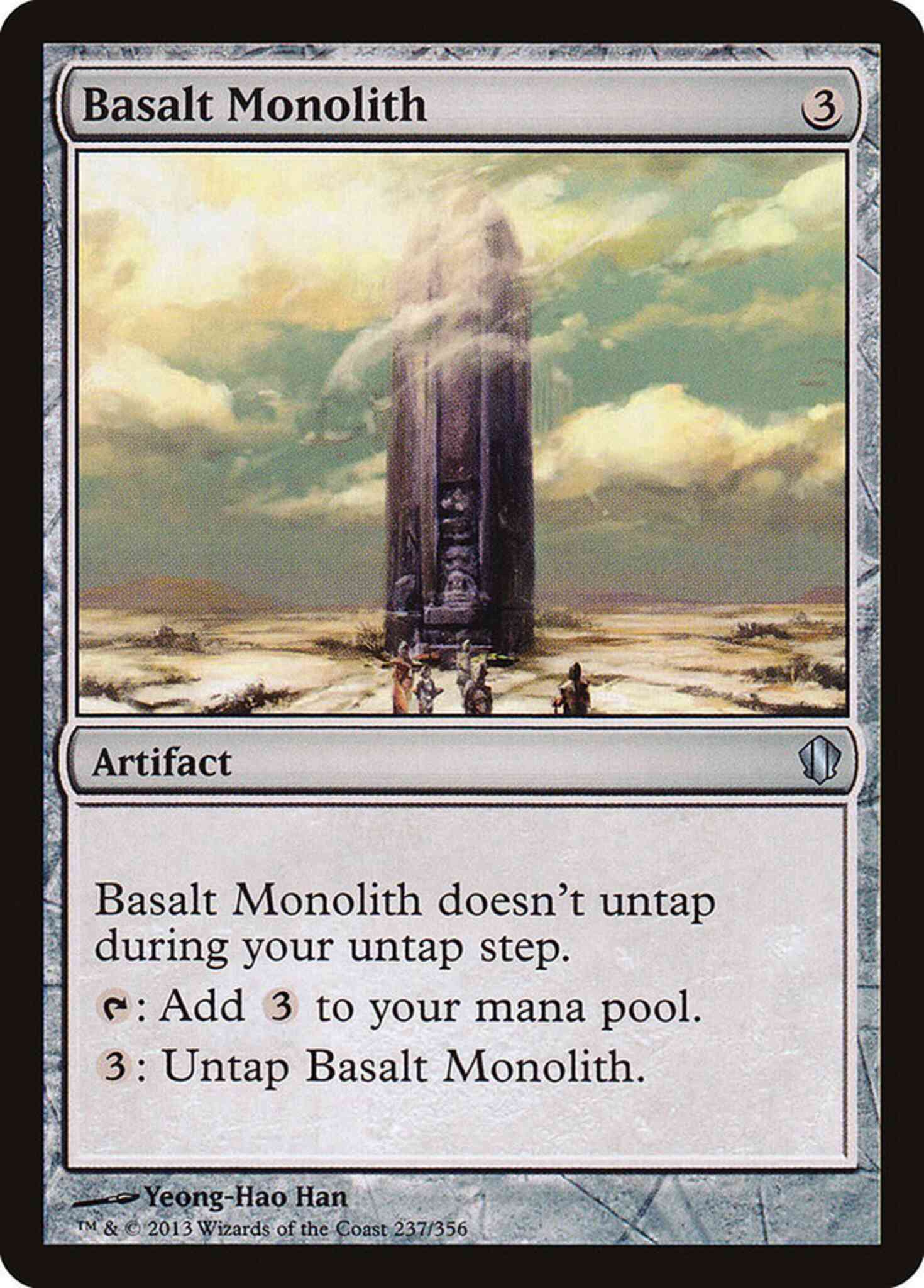 Basalt monolith 237 – Magic Basalt Monolith [237] [Commander 2013] [Non-Foil]