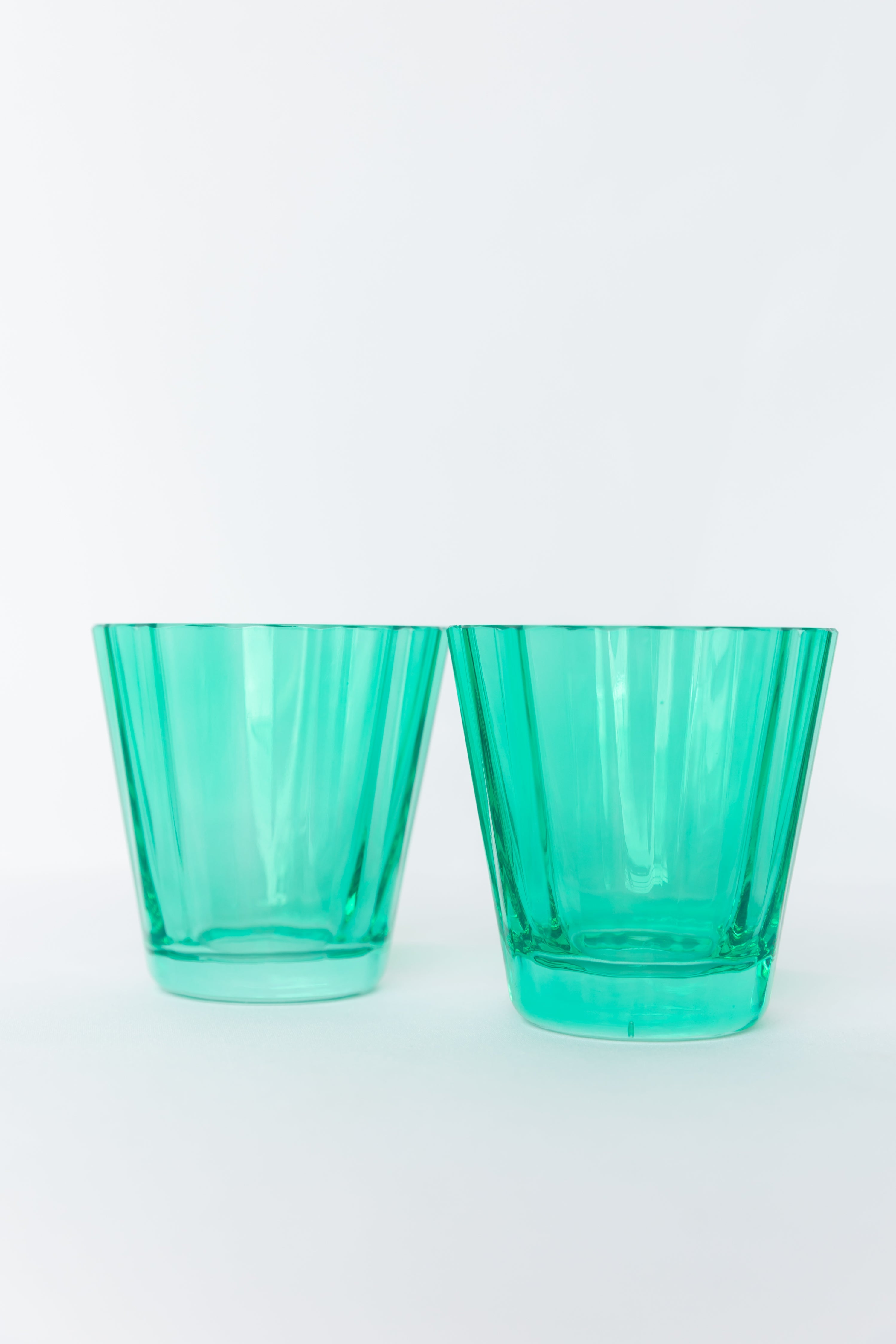 Estelle Colored Glass Estelle Colored Sunday Low Balls - Set of 2 {Kelly Green}