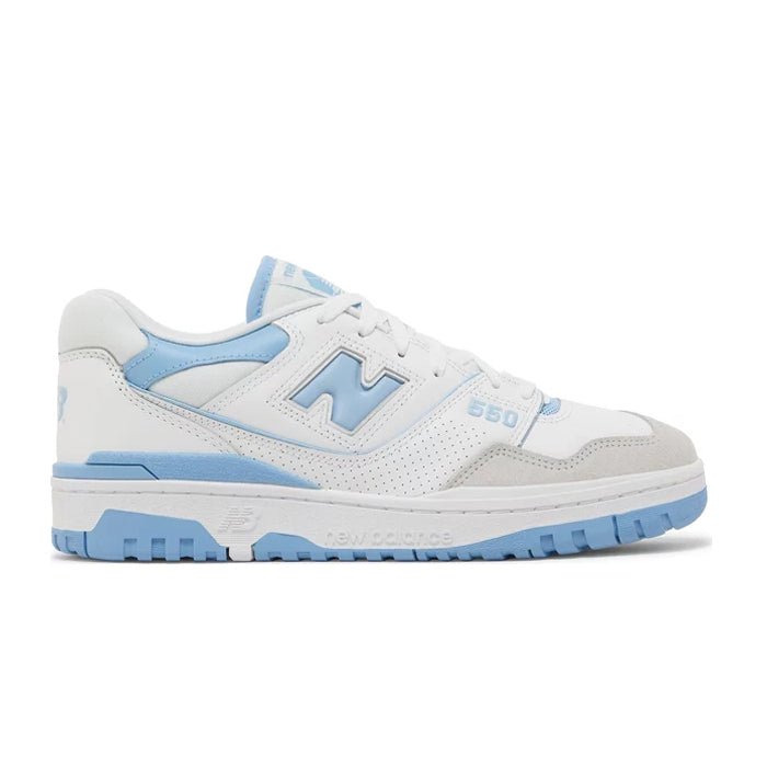 HYPE ELIXIR New Balance 550 White Blue Haze Rain Cloud