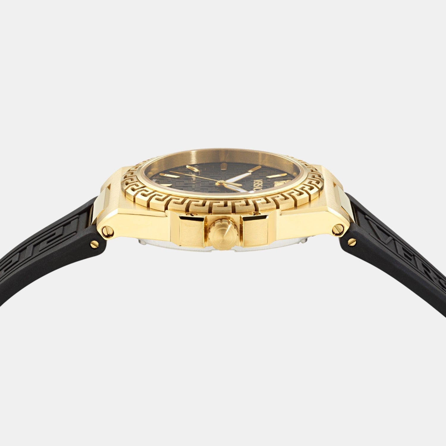 Versace Greca Reaction Women Quartz Black Dial Analog Recycled PU Watch VE0D00225 - view 2