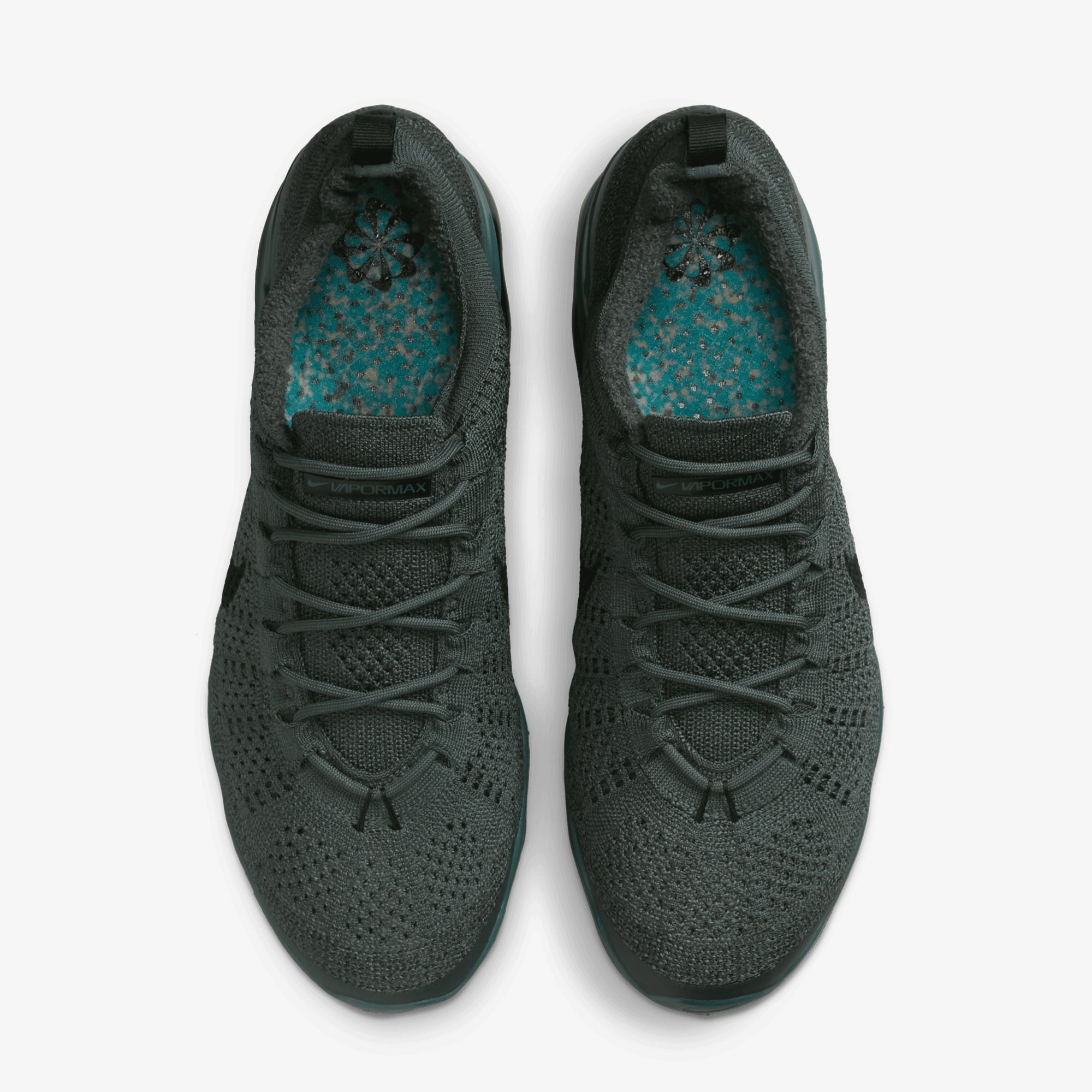 Nike | Air Vapormax 2023 Flyknit { Vintage Green/black-vintage Green-black - view 2