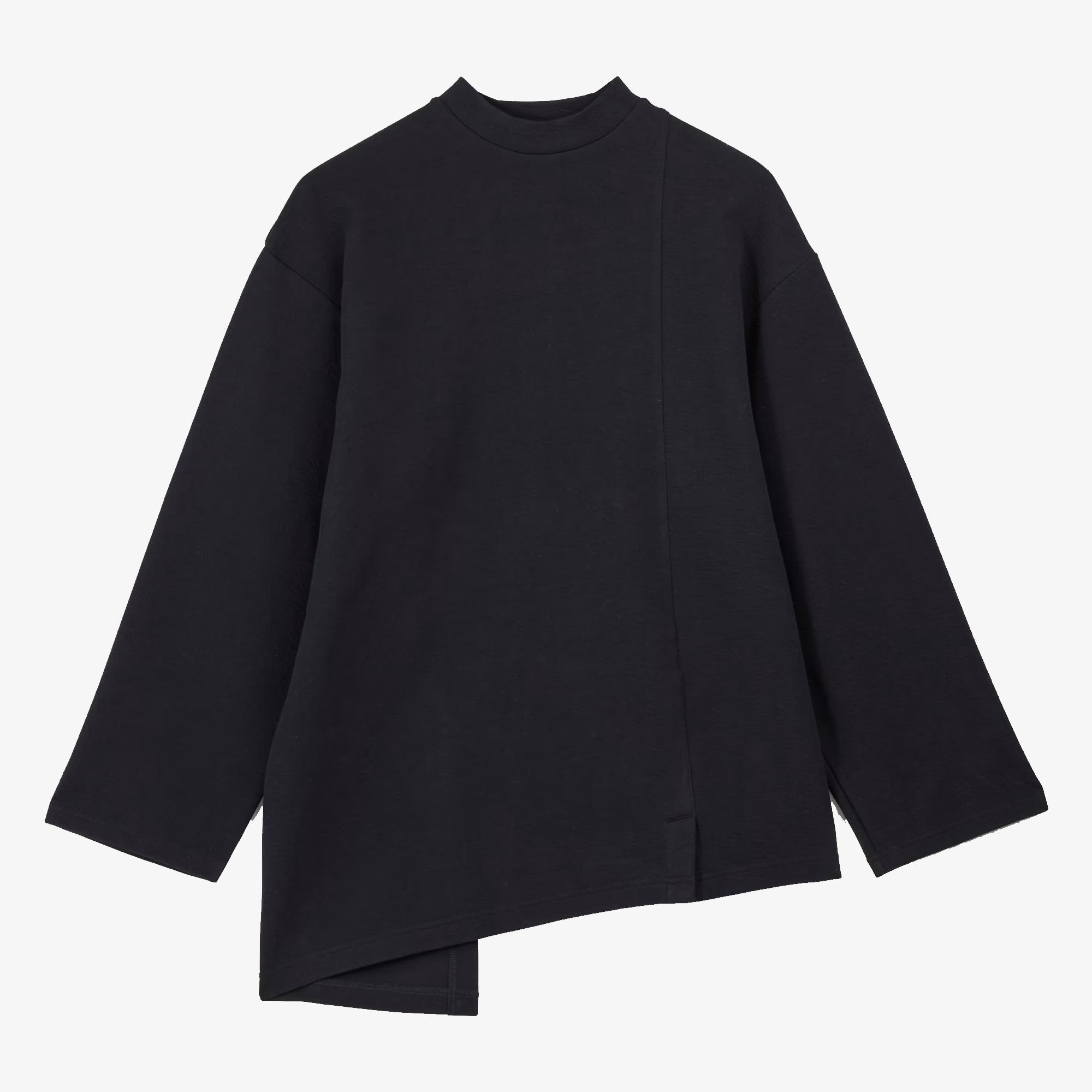 Y-3 | Natural Spacer Loose Long Sleeve Tee { Black - view 3