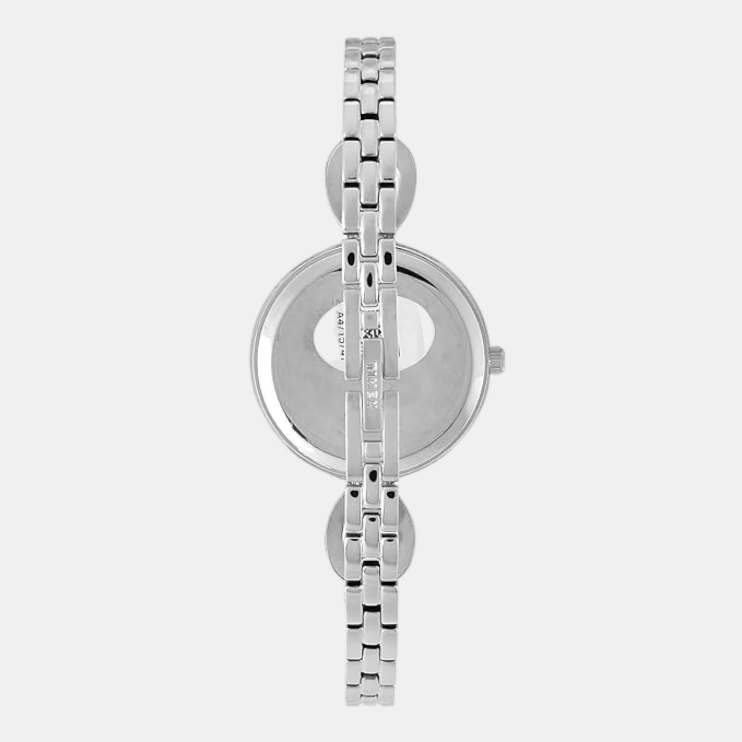 Timex Fashion Women Quartz Silver Dial Analog Brass Watch TWEL18108 - view 6