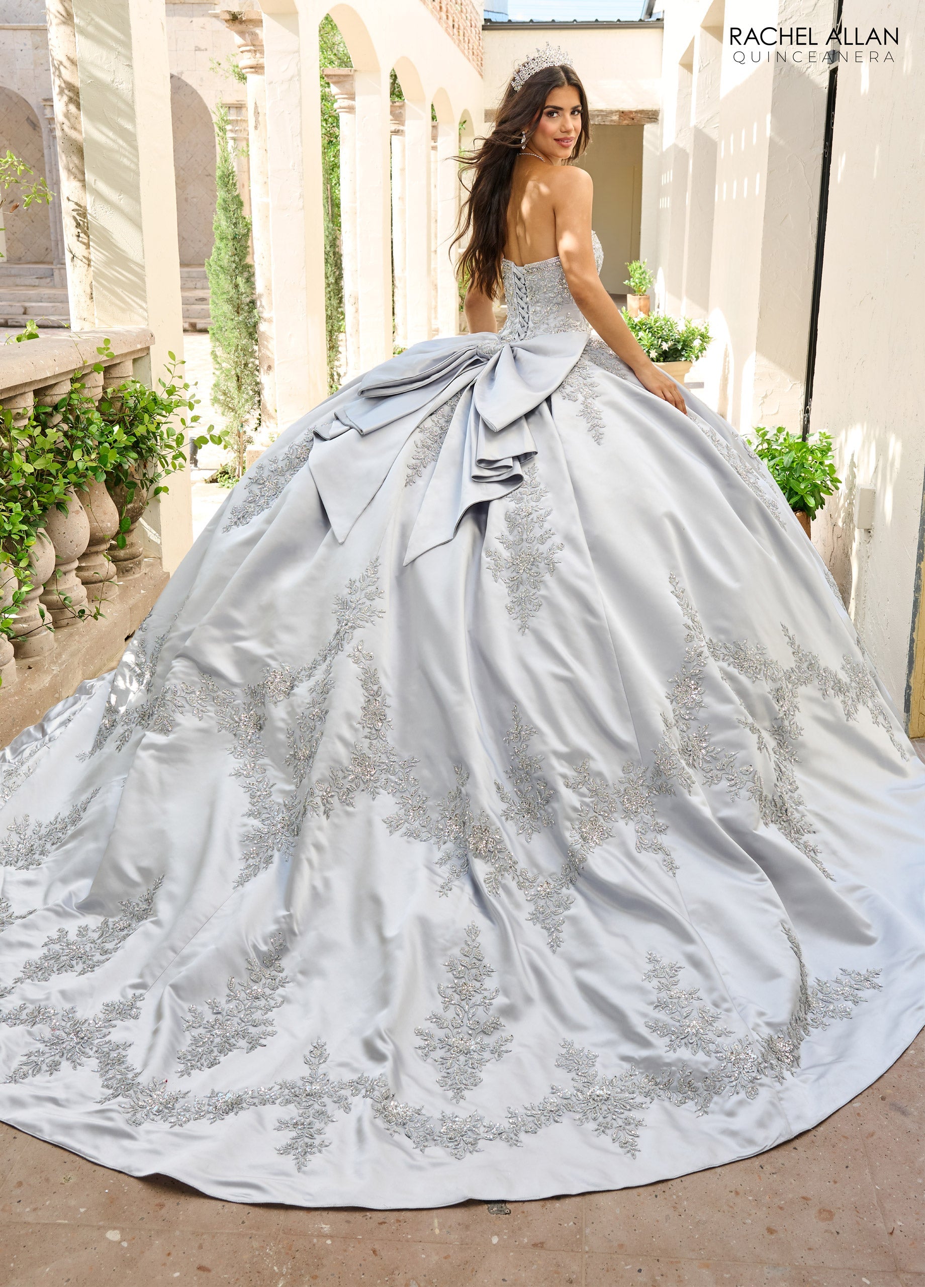 Mary's Bridal Long Sleeve Quinceanera Dress by Rachel Allan RQ2217 - view 2