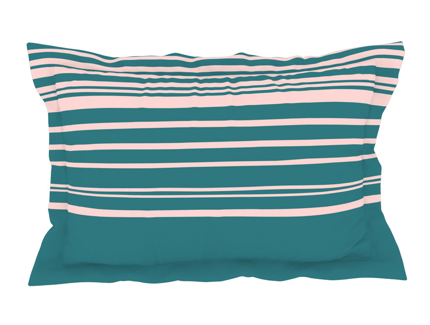 Spaces India Solid/Geometric Corl/Sprkgvilt 100% Cotton King Size Bedsheet - Gypsy By Spaces - view 5